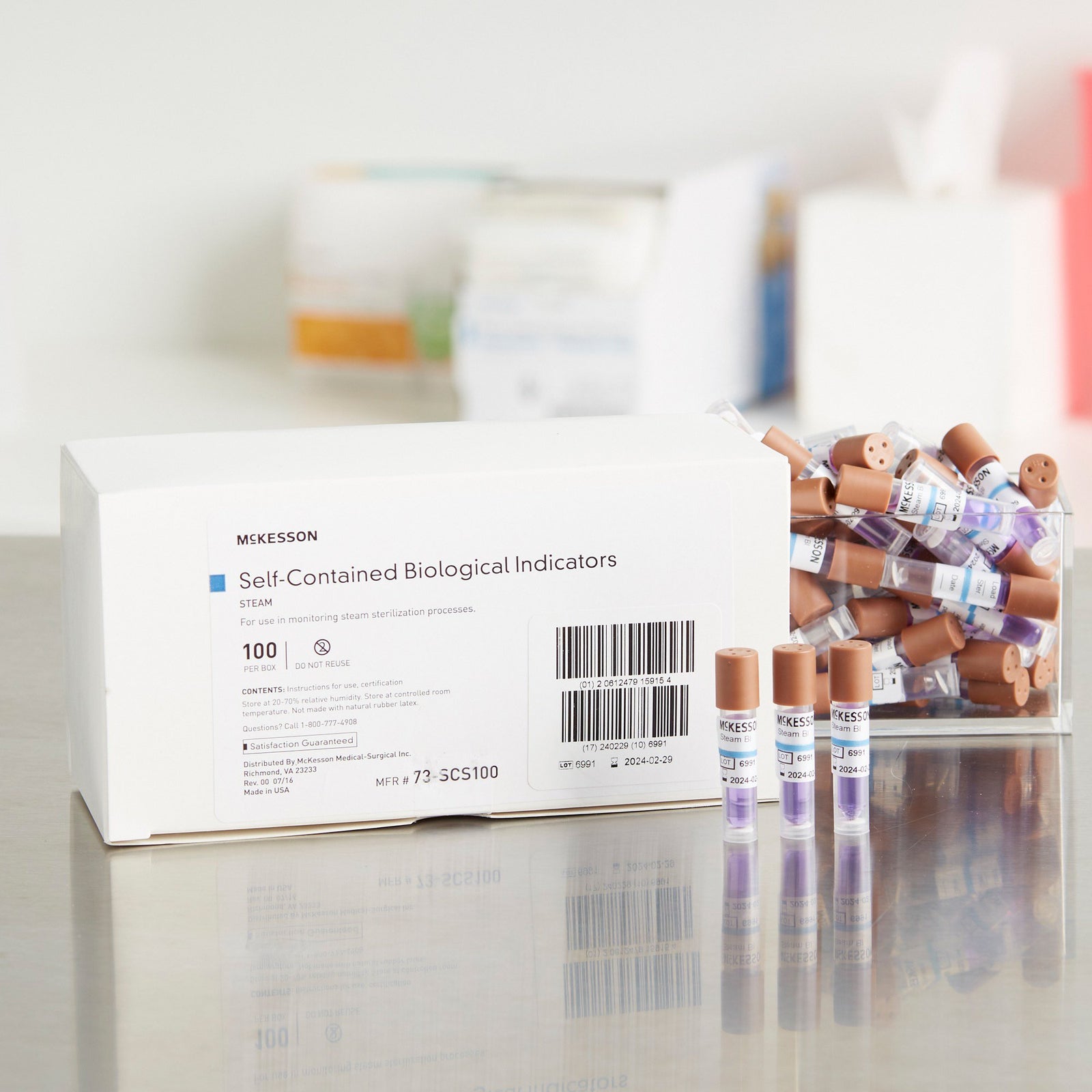 McKesson Sterilization Biological Indicator Vial