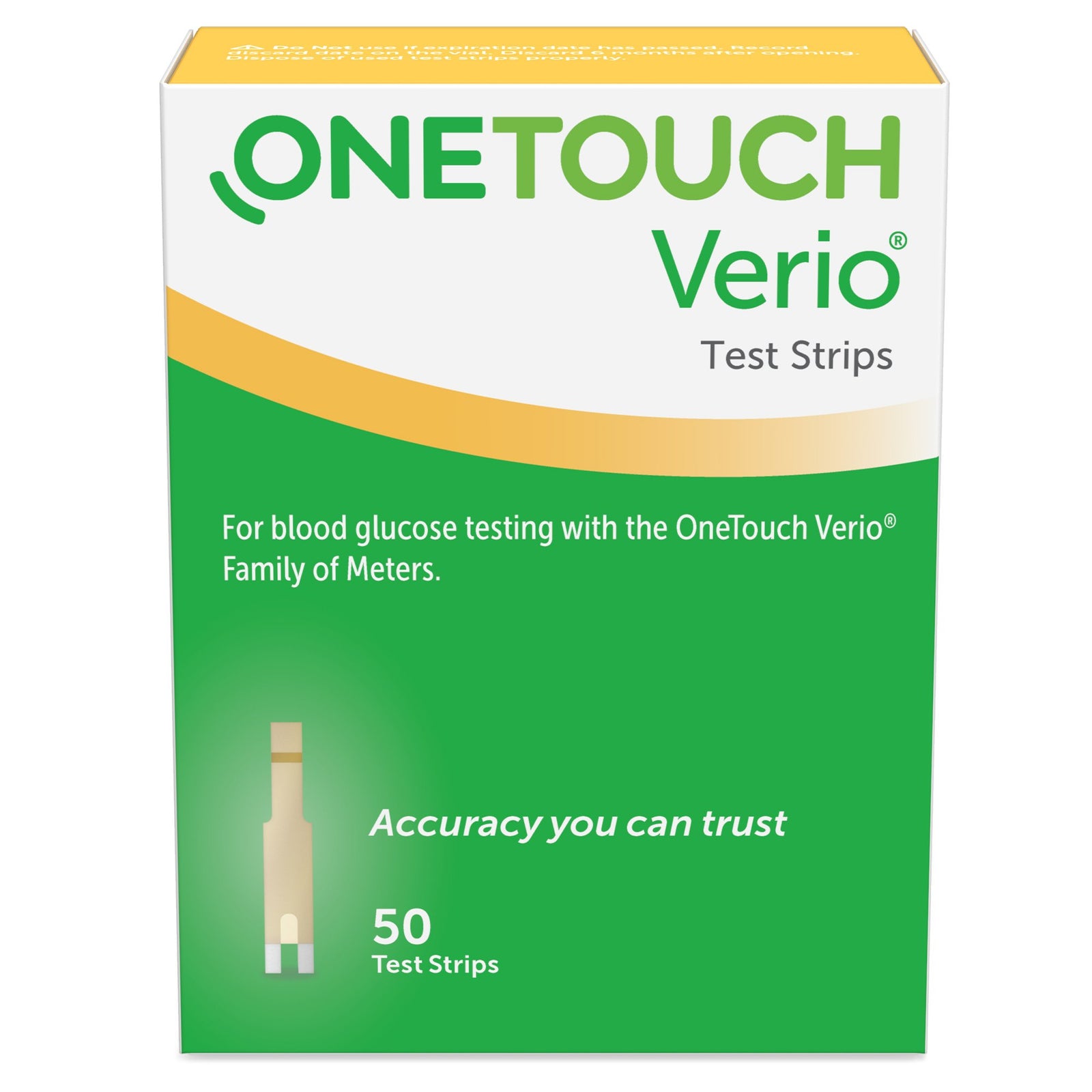 OneTouch Verio Blood Glucose Test Strips