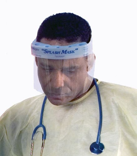Face Shield Mask One-Size Anti-Fog Disposable NonSterile