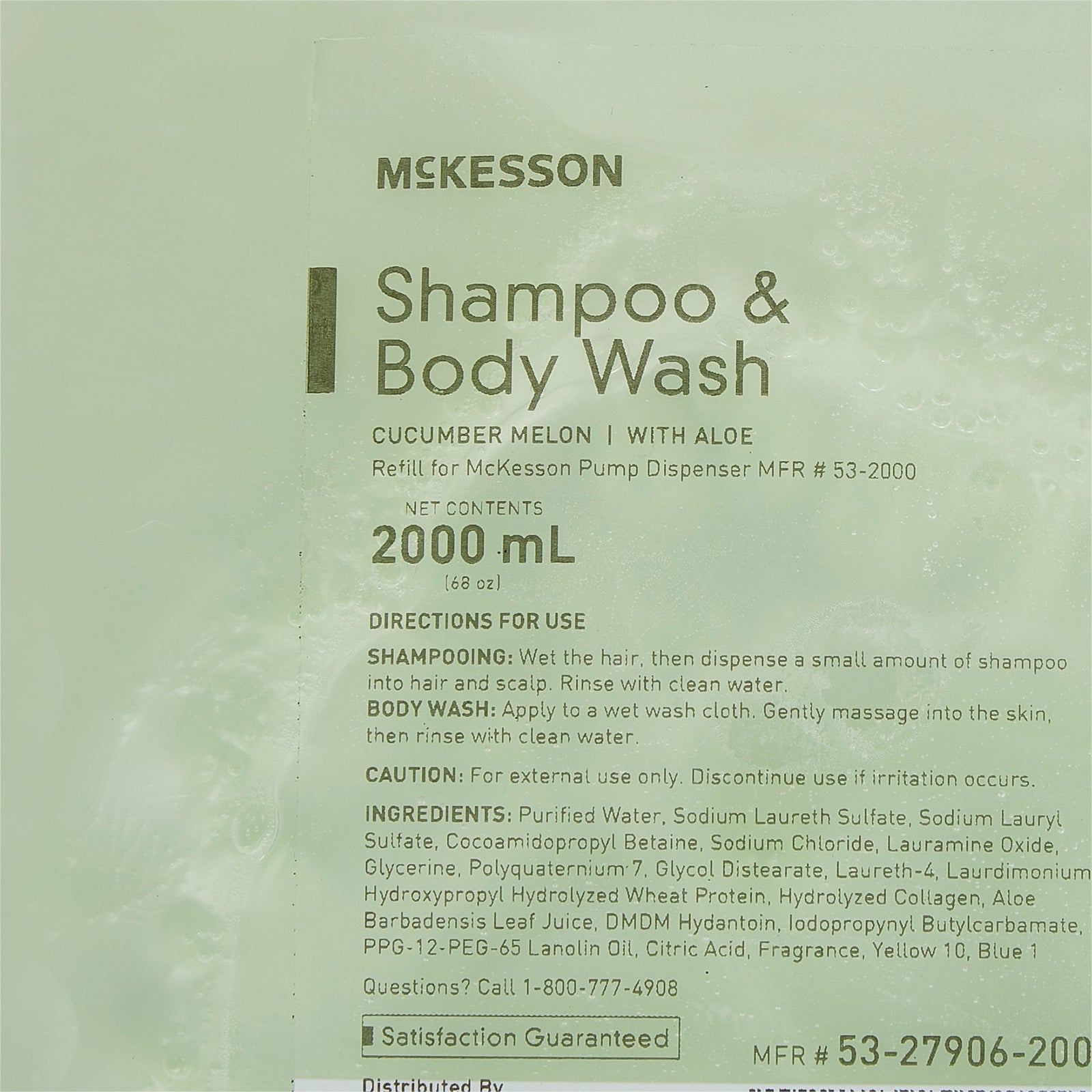 McKesson Shampoo And Body Wash