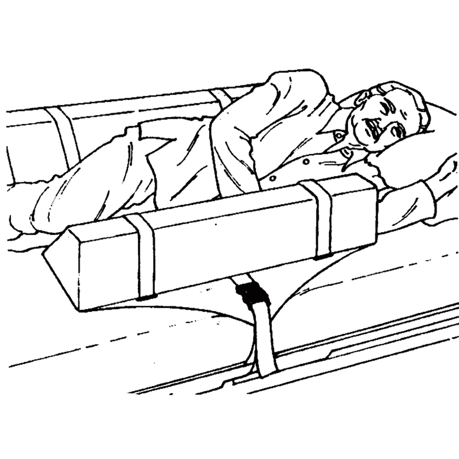 Skil-Care Roll-Control Bed Bolster