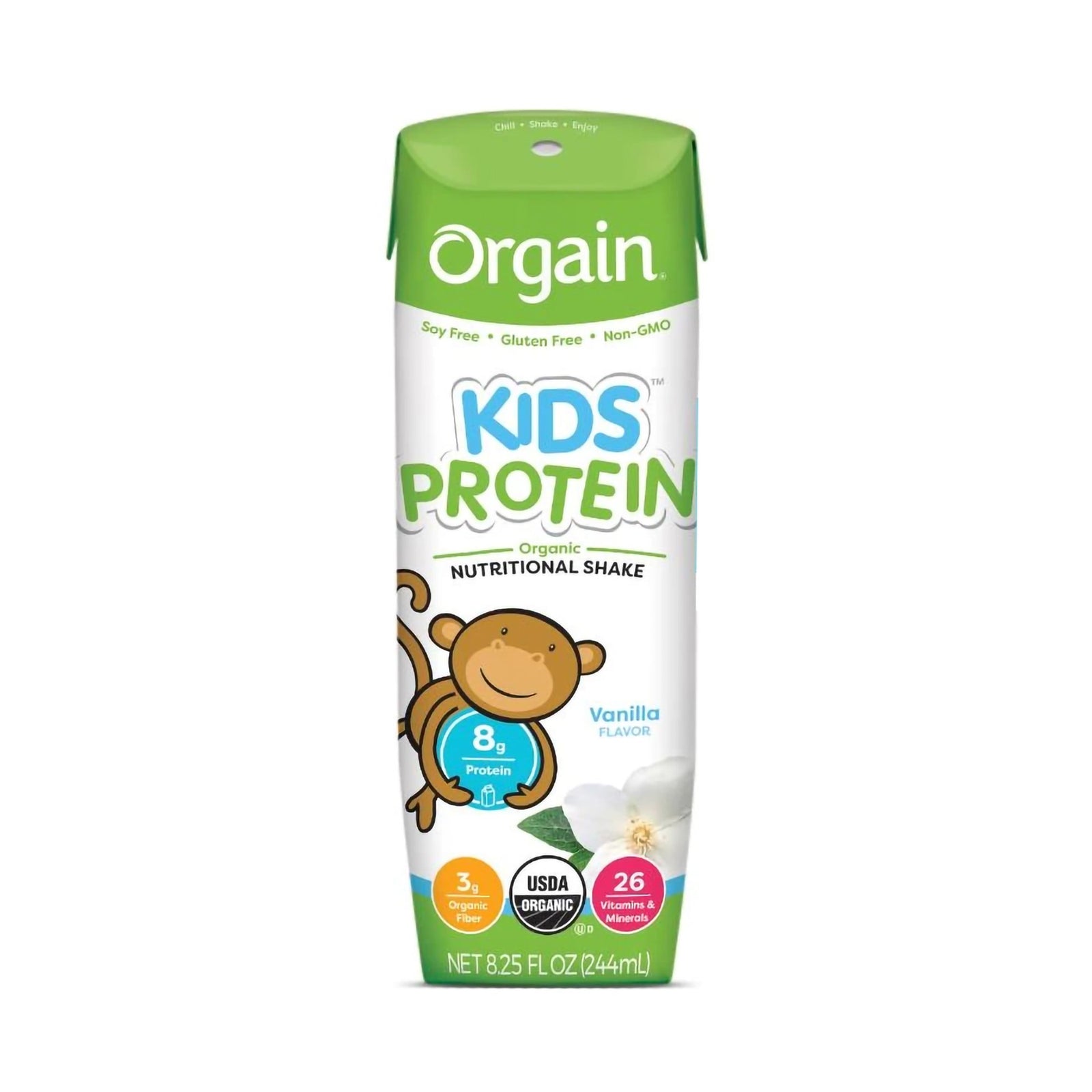 Orgain Kids Protein Organic Nutritional Shake Pediatric Oral Supplemen