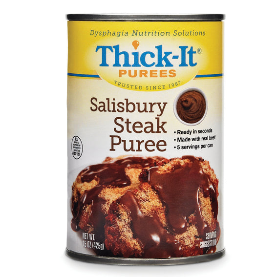 Thick-It® Salisbury Steak Purée, 15 oz.