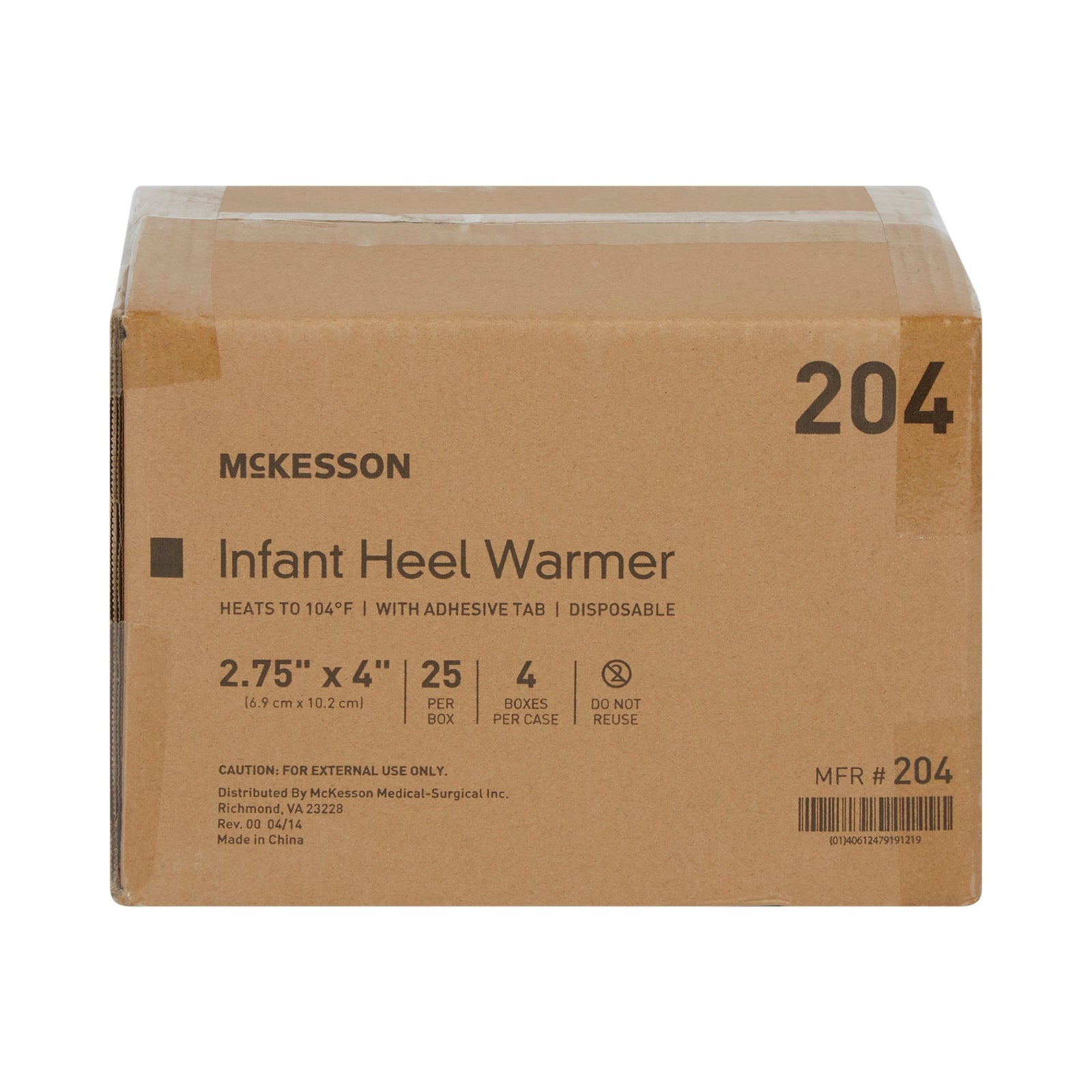 McKesson Instant Infant Heel Warmer