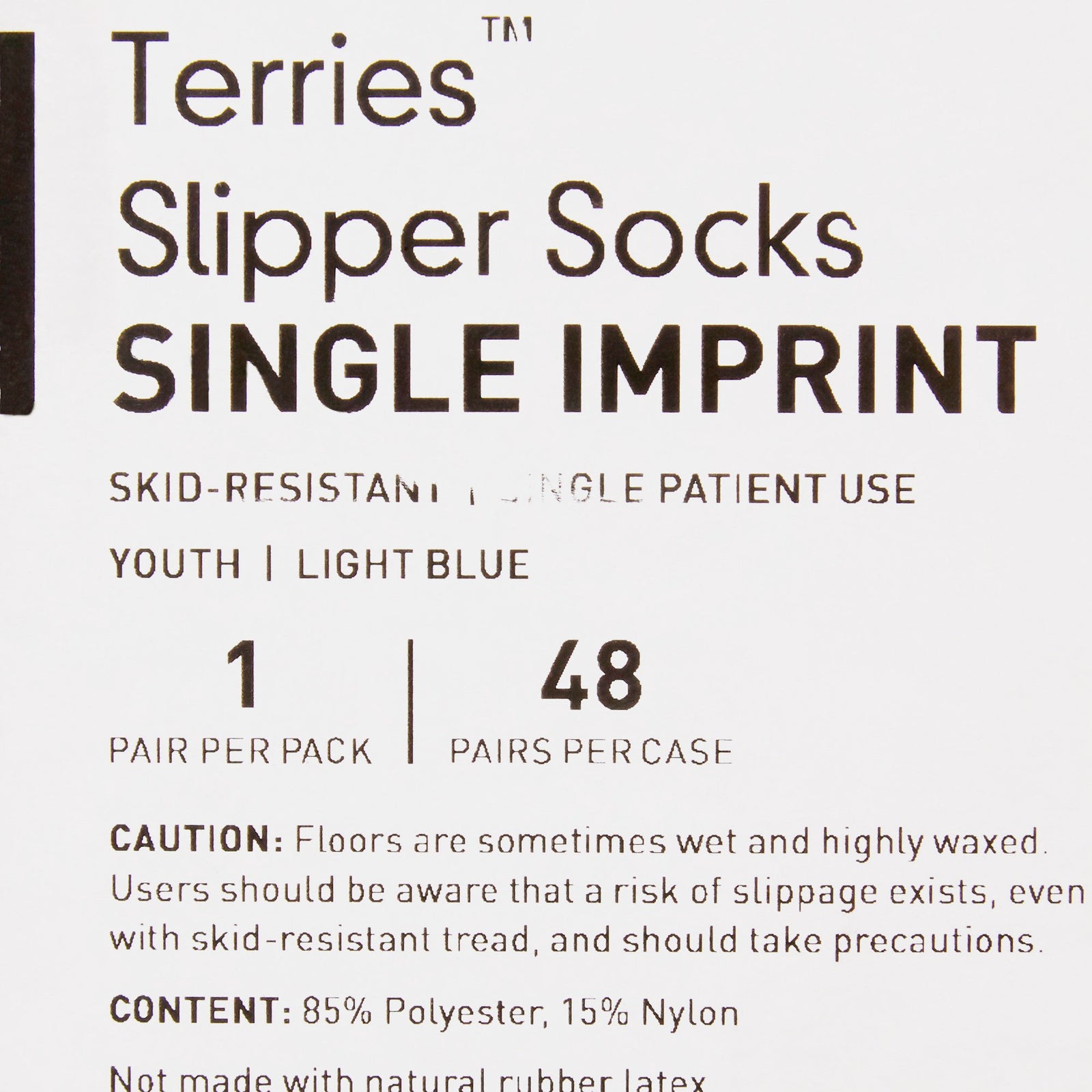 McKesson Terries Double Tread Slipper Socks