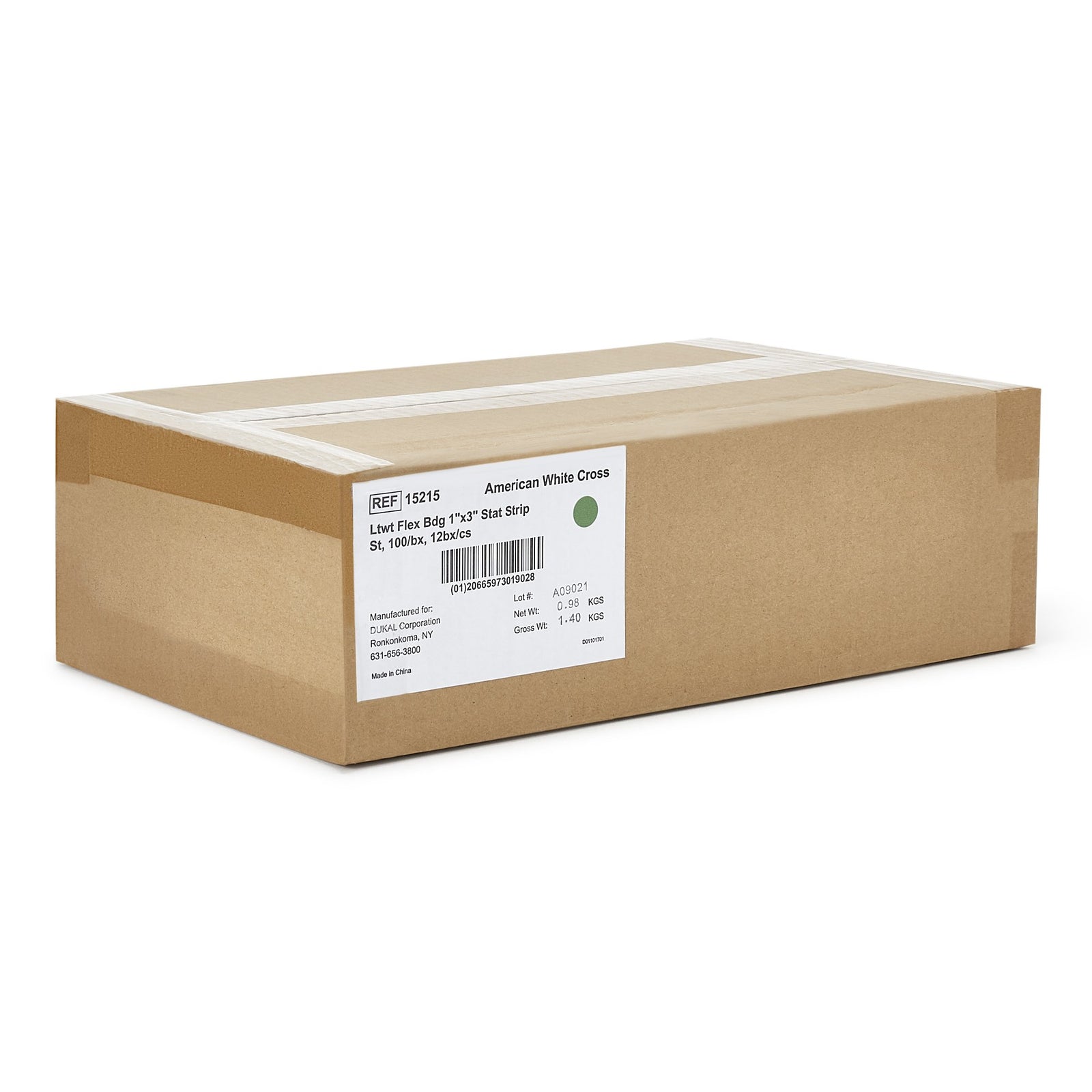 American White Cross Stat Strip Adhesive Strip