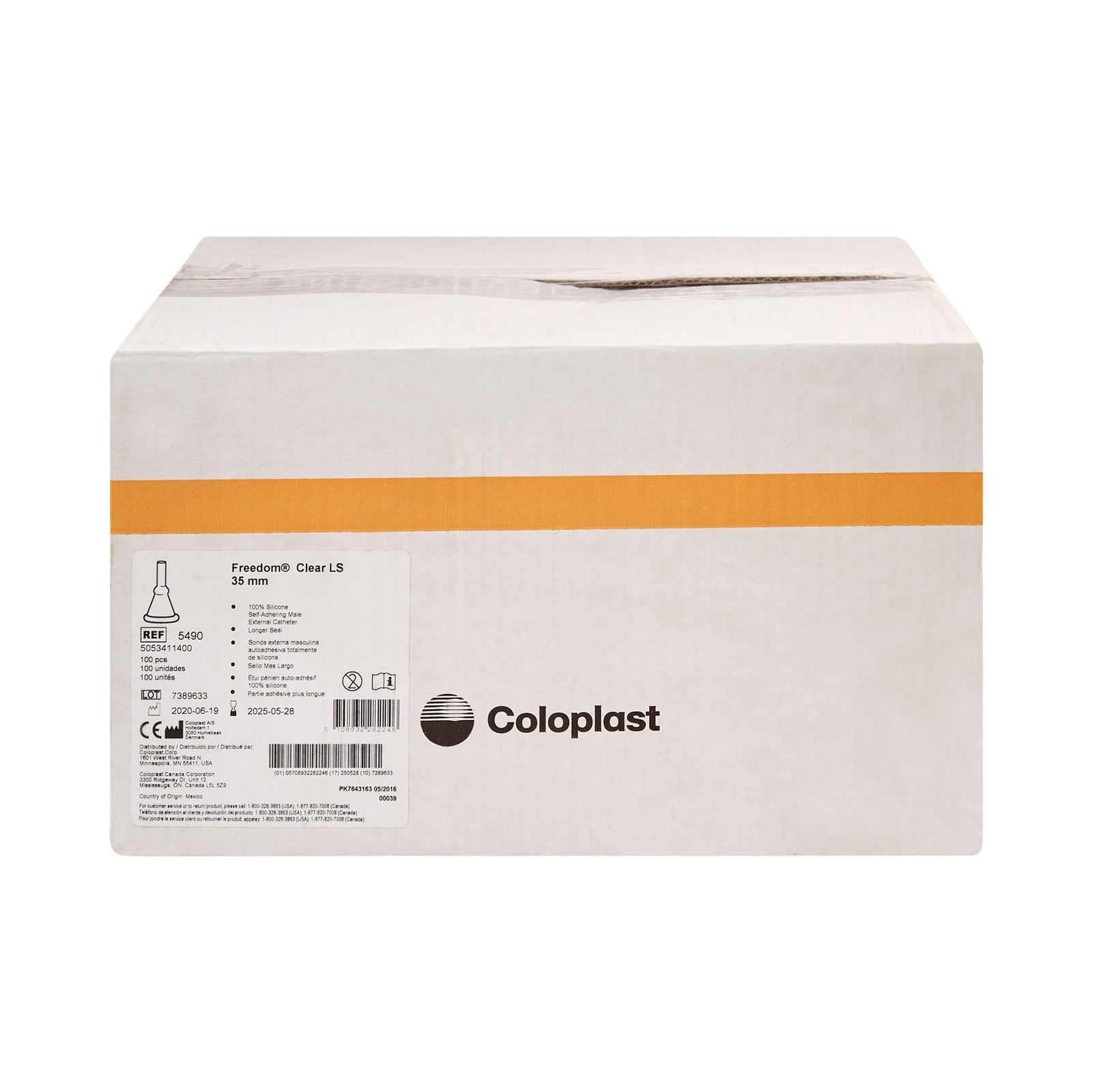 Coloplast Freedom Clear LS Male External Catheter