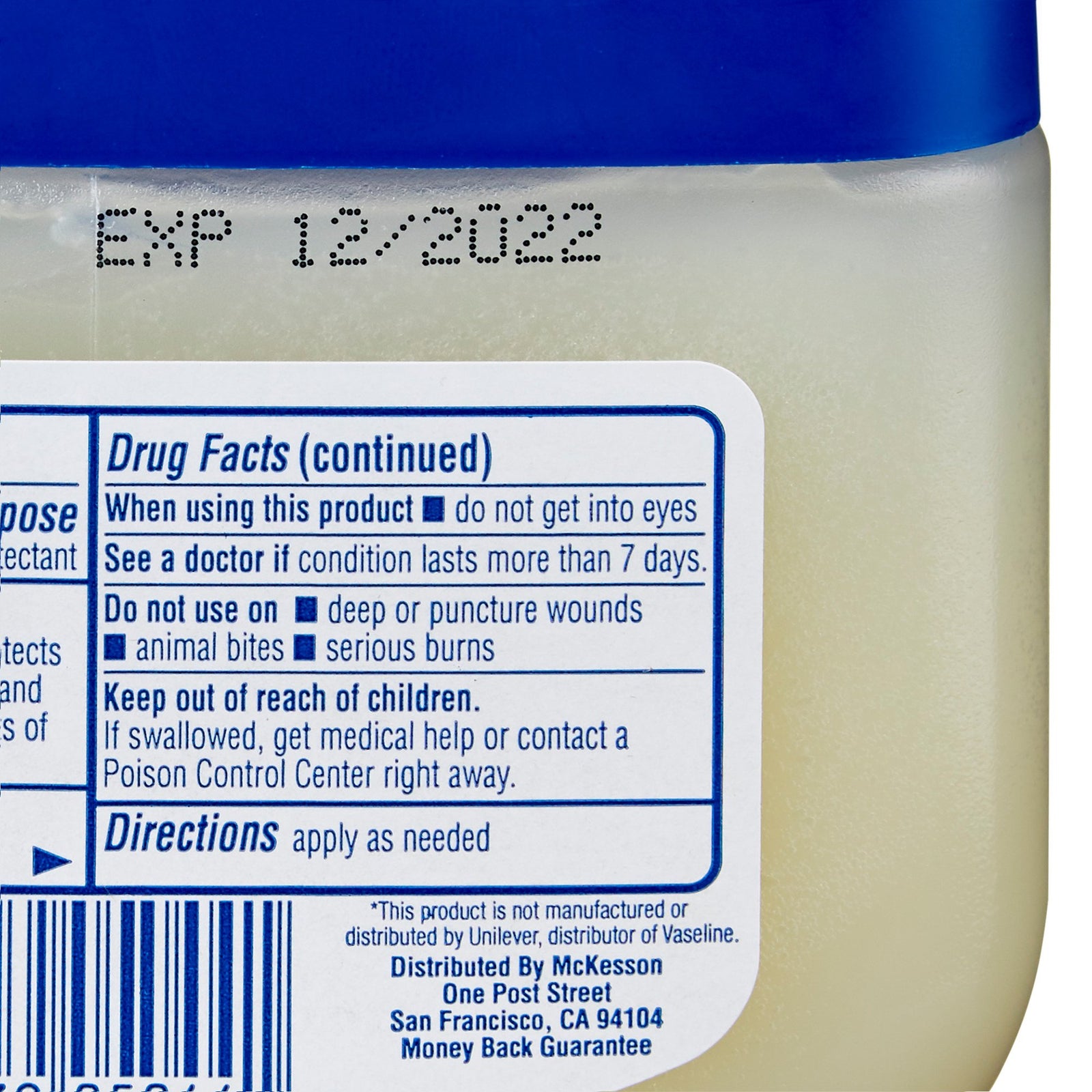 sunmark Petroleum Jelly Skin Protectant