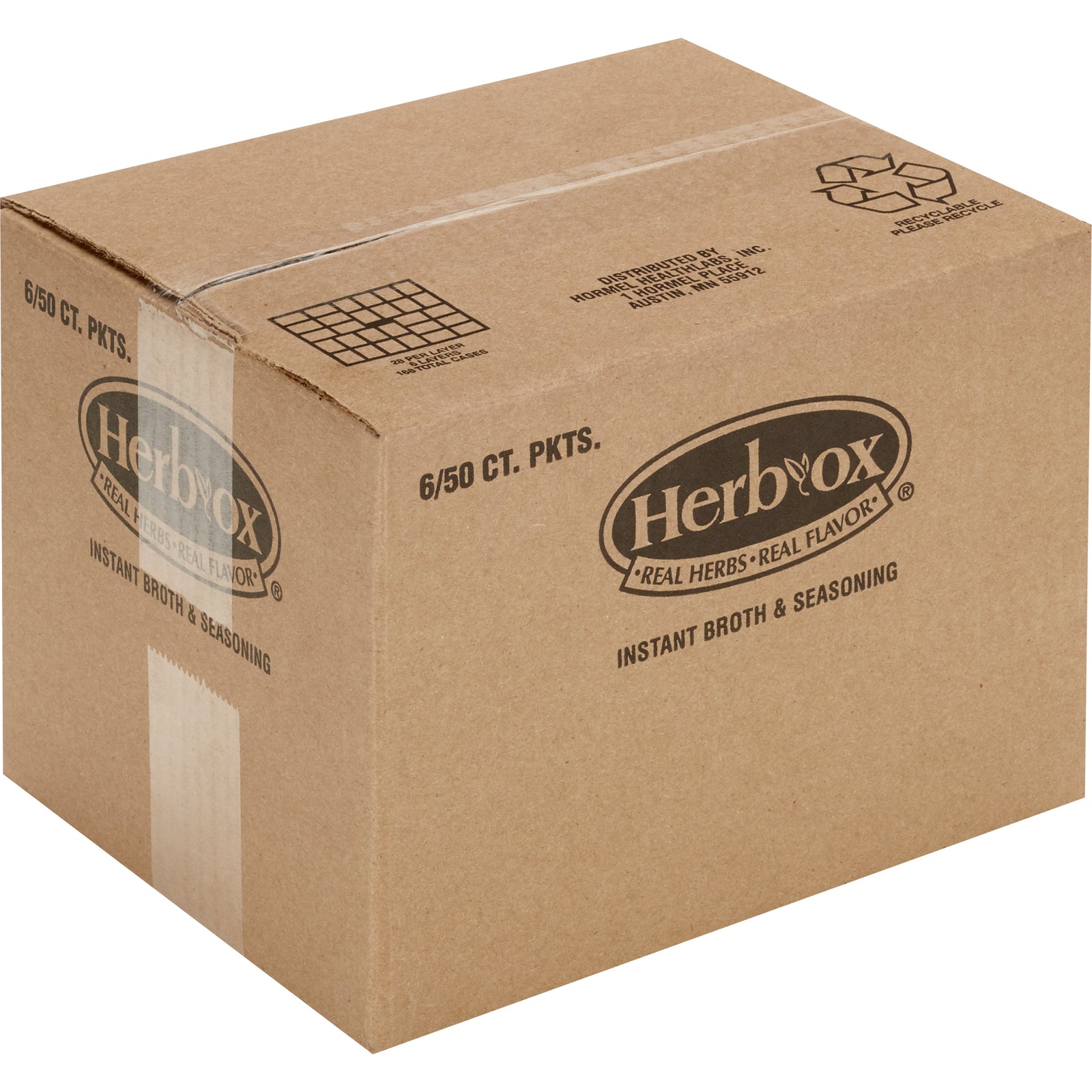 Herb-Ox® Beef Bouillon Instant Broth, 300 Packets per Case