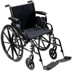 Wheelchair Cruiser III Dual Axle 350lb 20in Black
