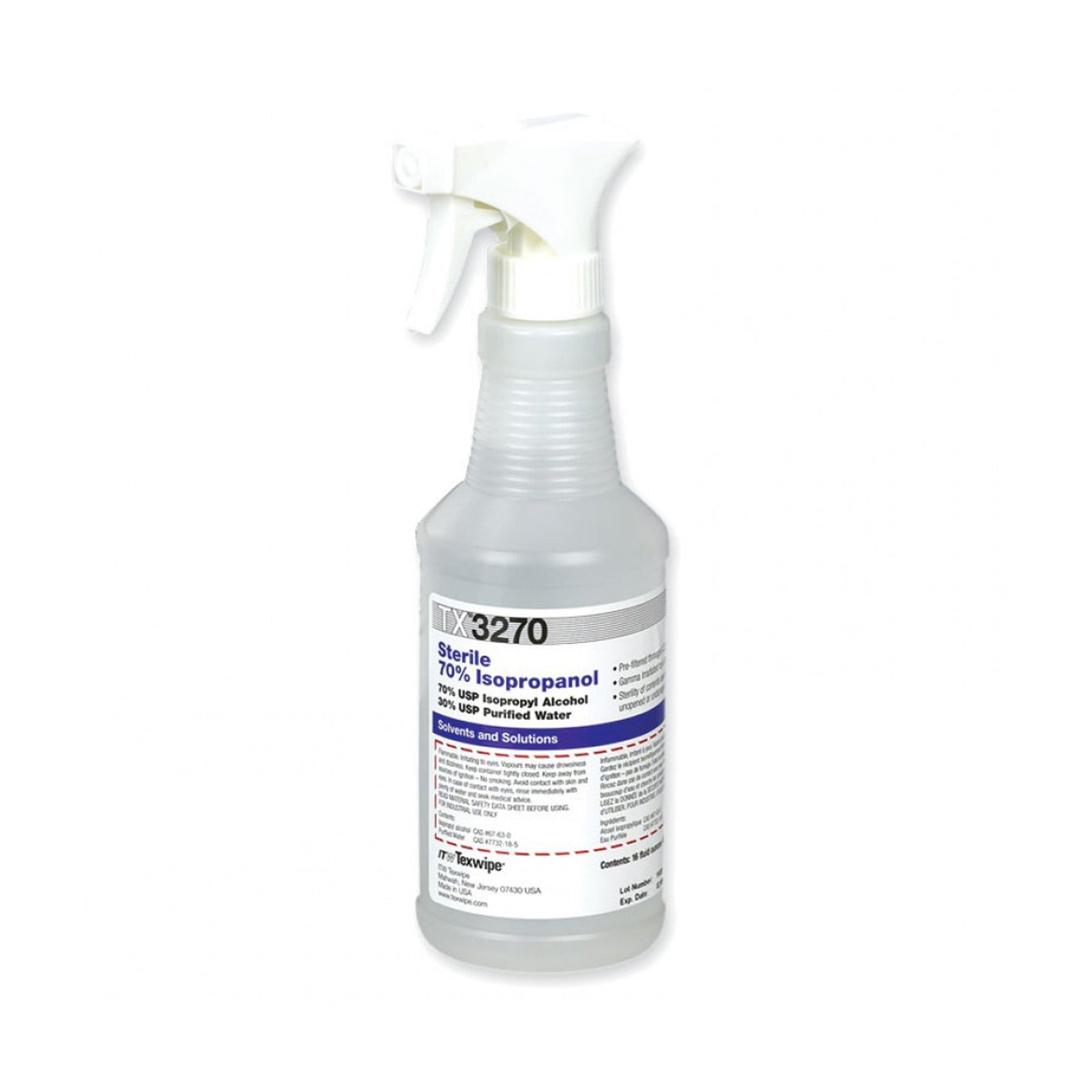 Texwipe Sterile 70% Isopropanol Alcohol