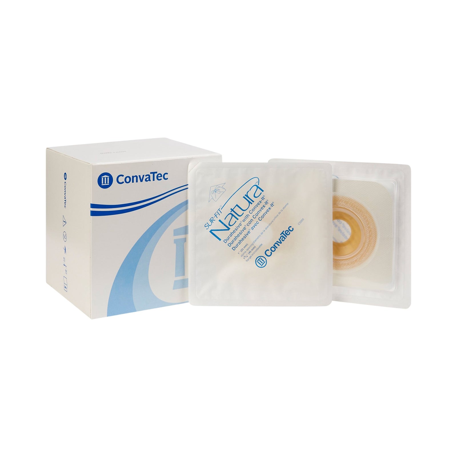 Sur-Fit Natura Colostomy Barrier With 1 1/8 Inch Stoma Opening