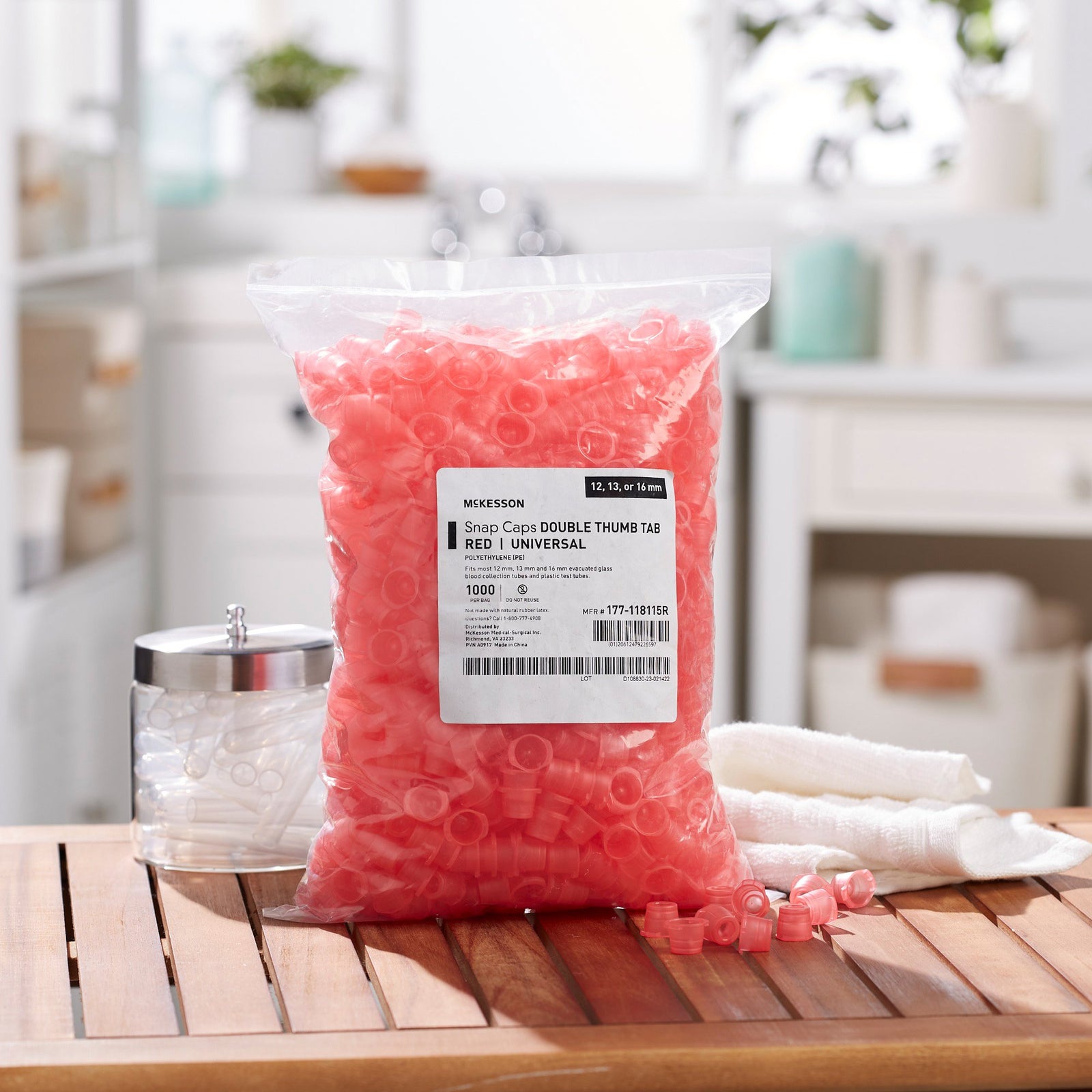 McKesson Blue Tube Closure