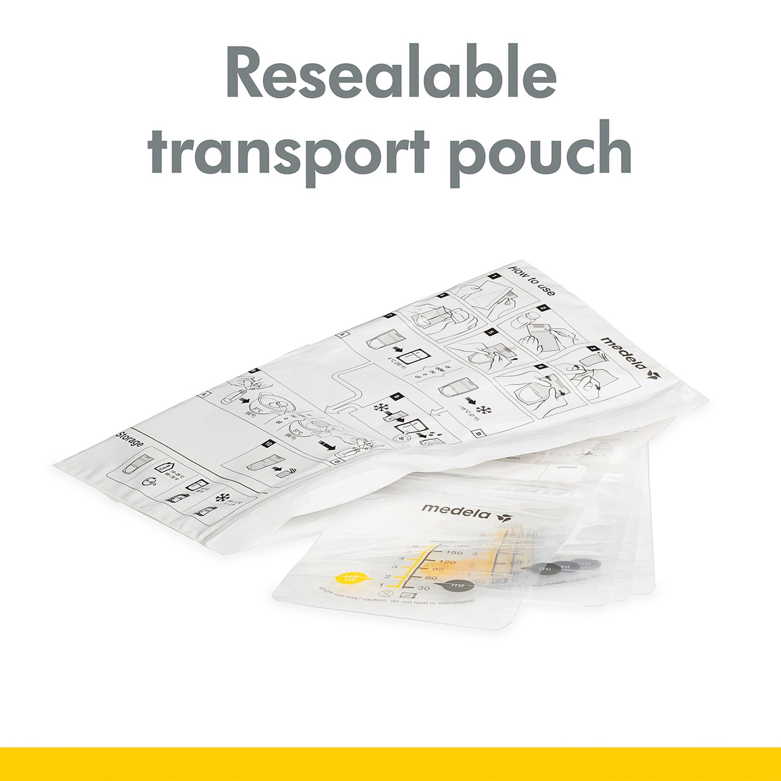 Breast Milk Storage Bag 6 Oz