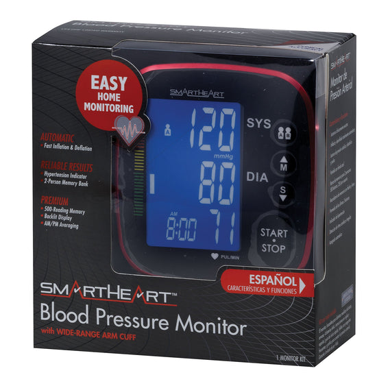 SmartHeart Digital Blood Pressure Monitor