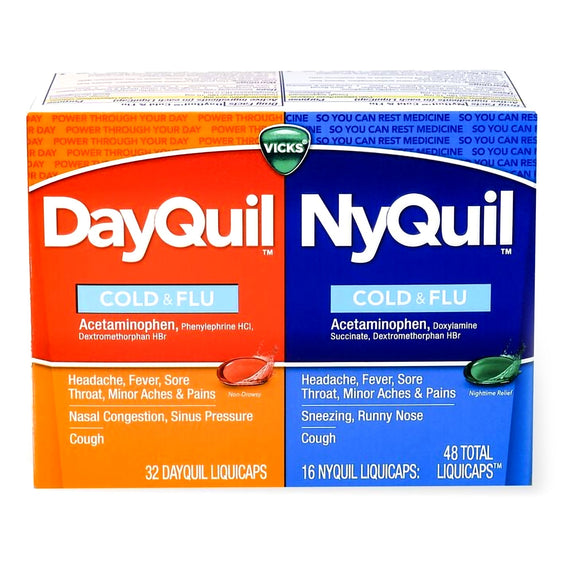 DayQuil Nyquil Combo Pack Cold And Cough Relief