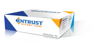 Fortis Medical Products Entrust 1 Piece Pre-cut Ostomy Pouch with Standard Wear Barrier image