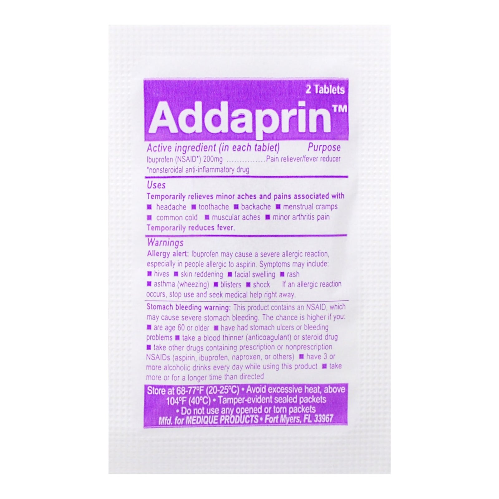Addaprin Pain Relief