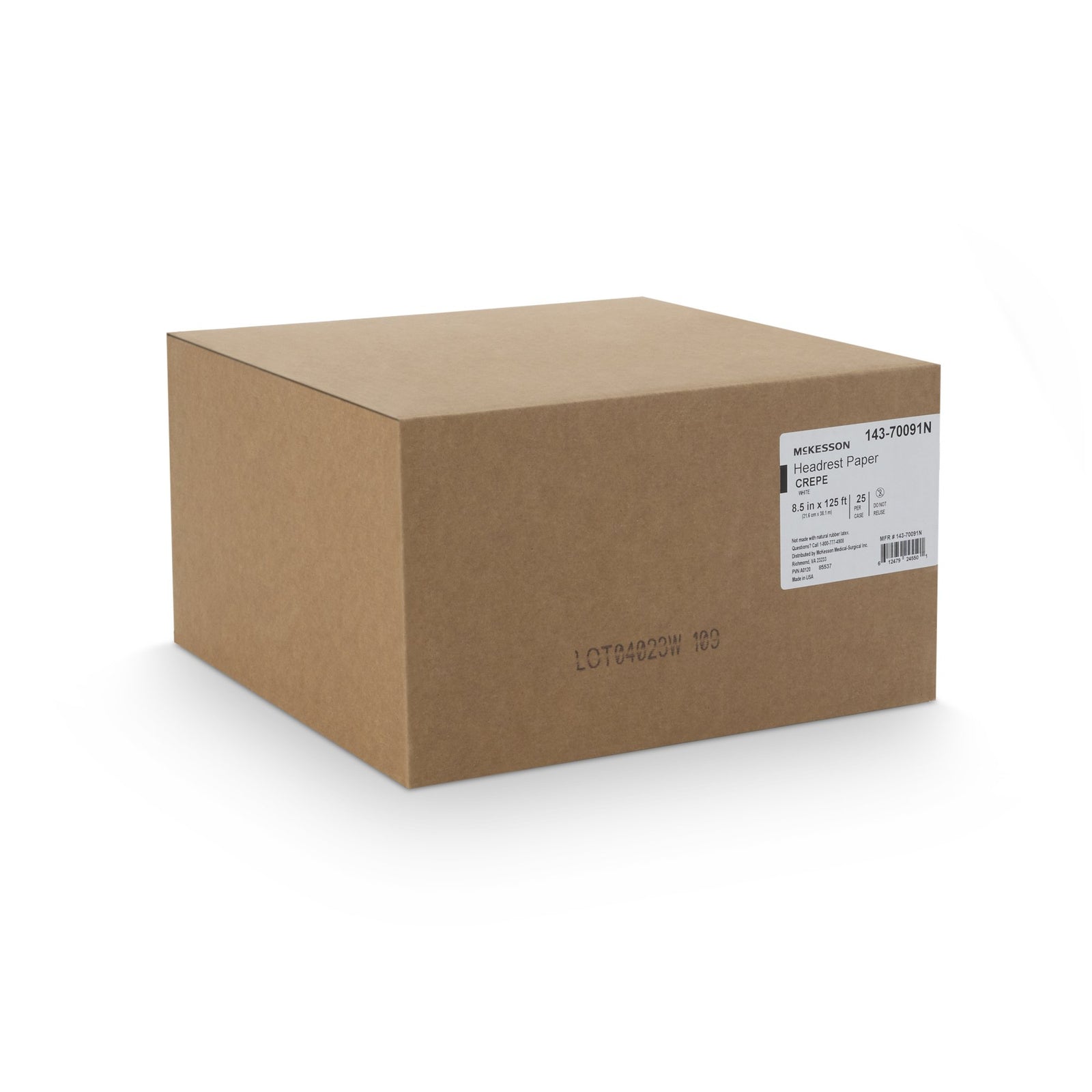 McKesson Headrest Paper