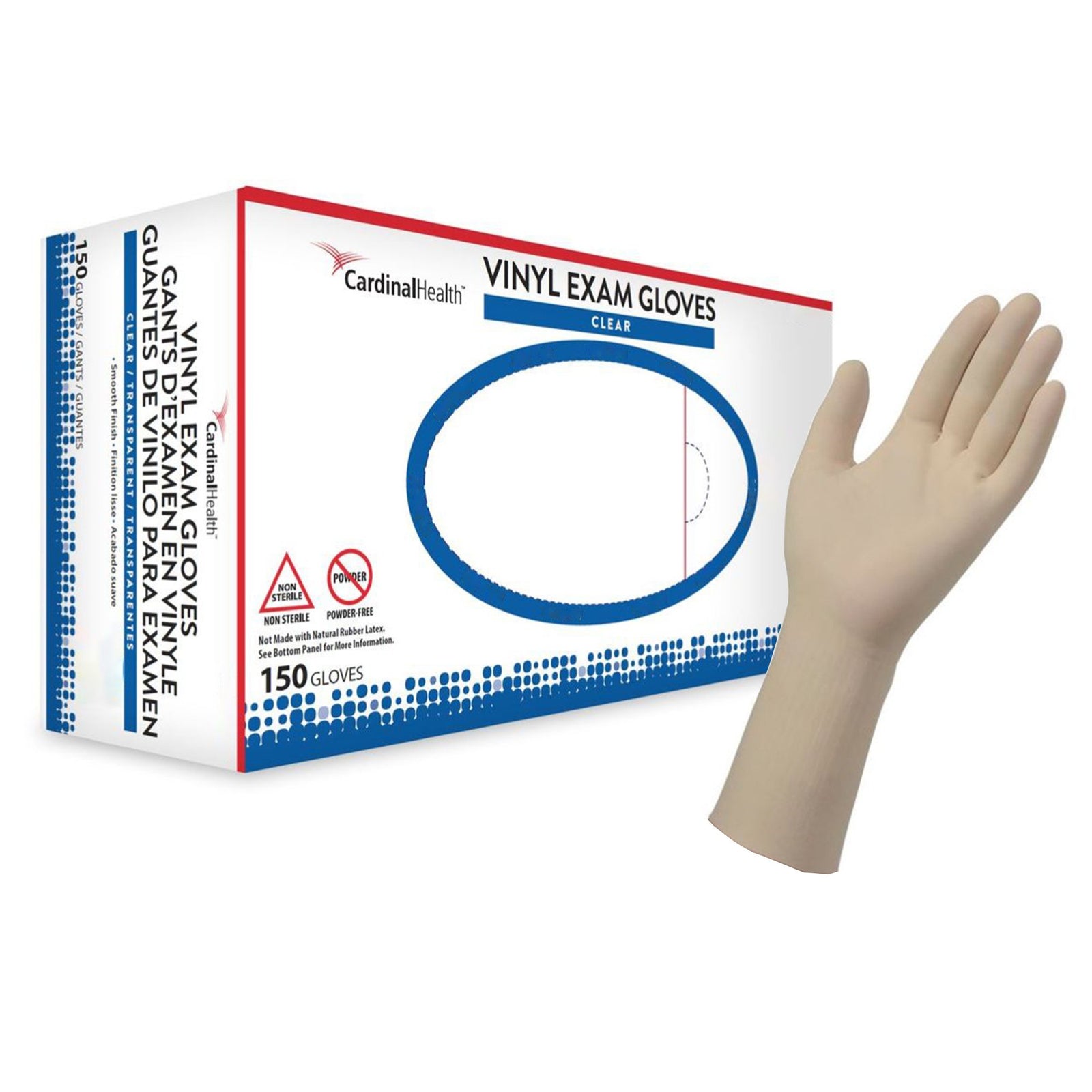Cardinal Health Vinyl Exam Glove