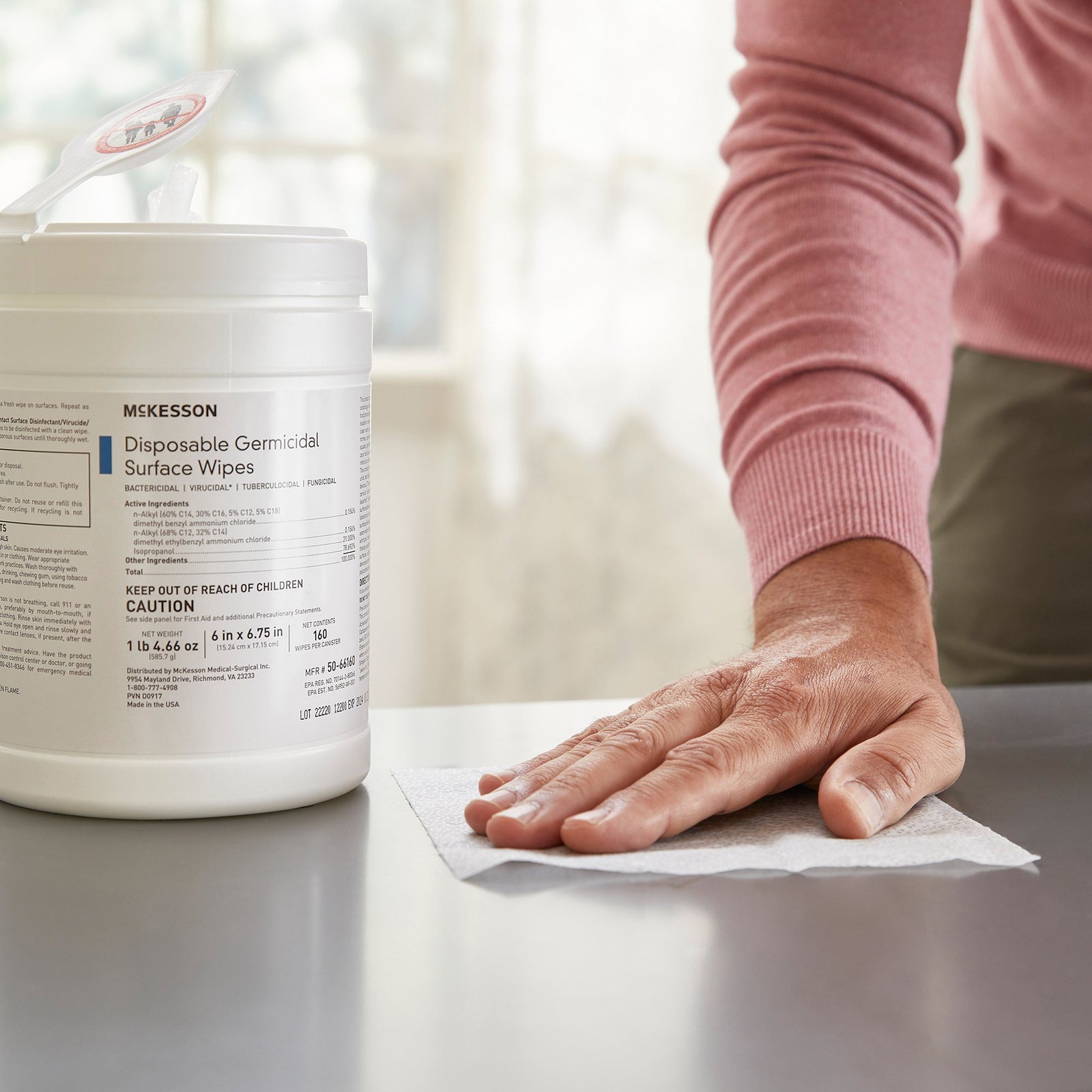 McKesson Germicidal Surface Wipes