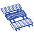 Fold And Snap Test Tube Rack 90 Place 5 To 10 Ml Tube Size Blue 2-2/5 X 4-1/8 X 9-2/3 Inch