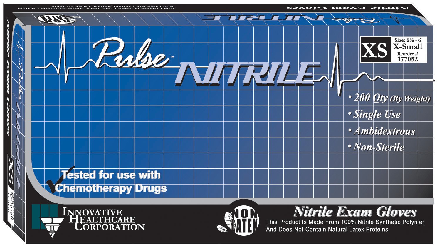 Pulse Nitrile Exam Glove
