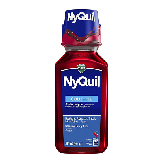 NyQuil Cold & Flu Cold And Cough Relief