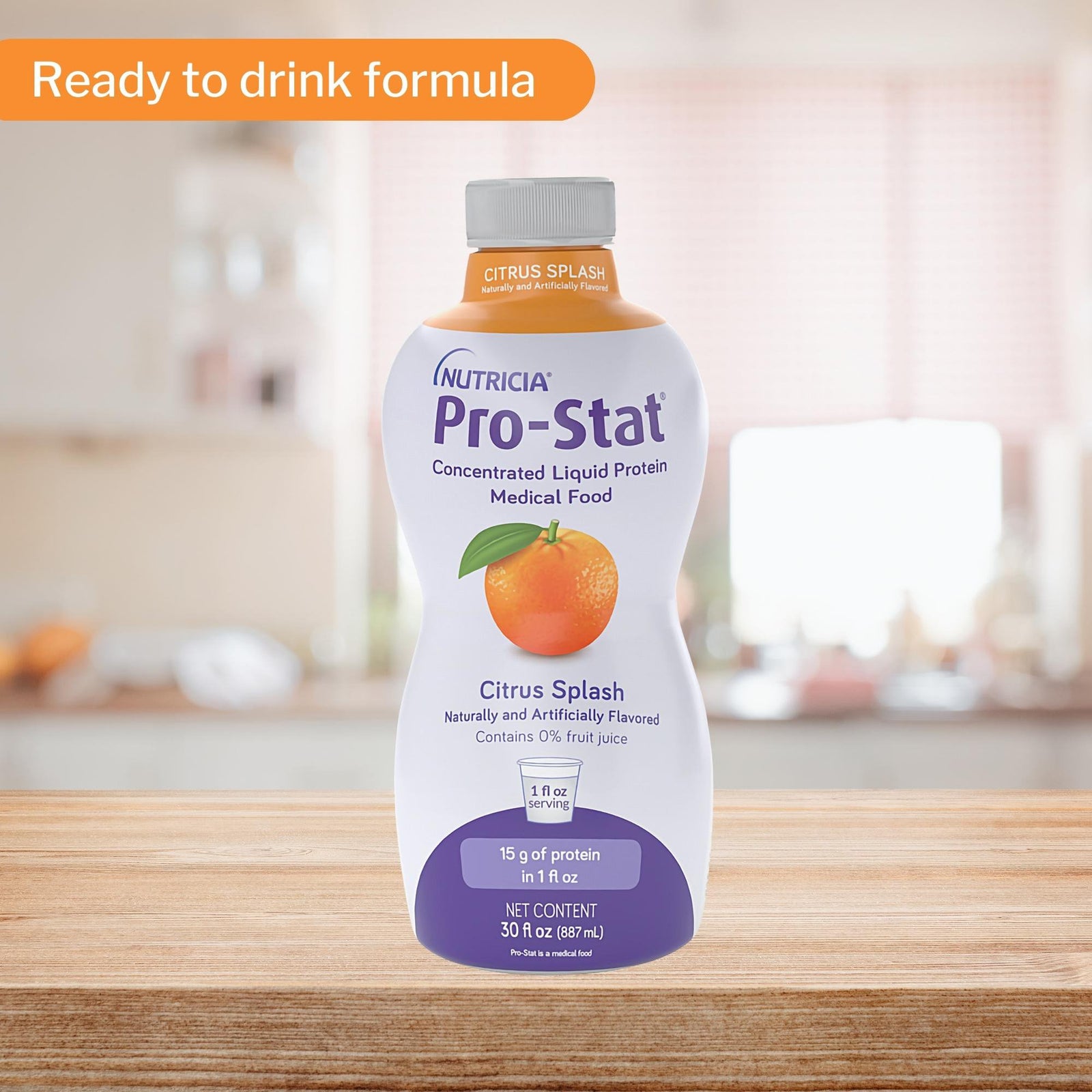 Pro-Stat® Sugar-Free Citrus Splash Protein Supplement, 30 oz. Bottle