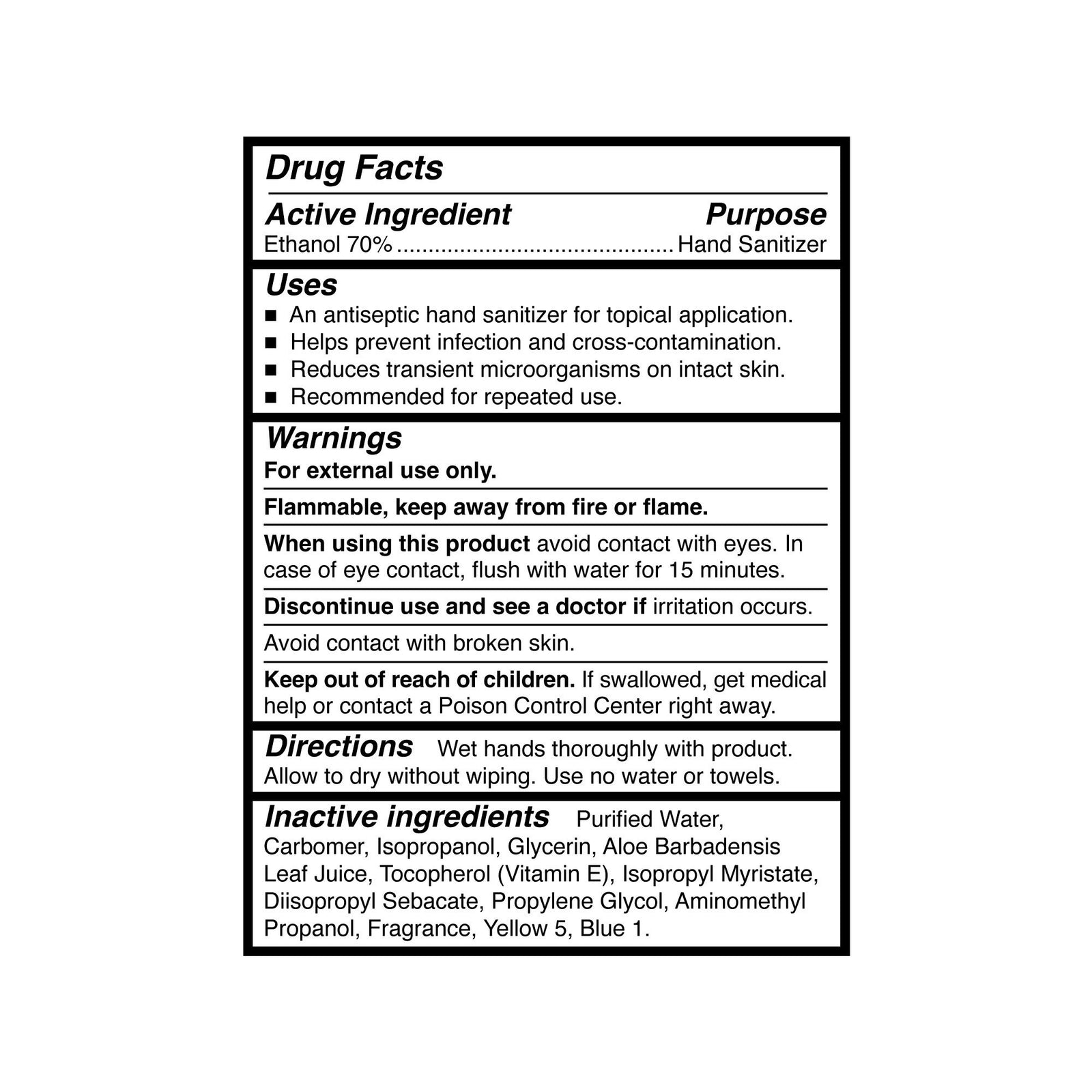 McKesson Premium Hand Sanitizer With Aloe