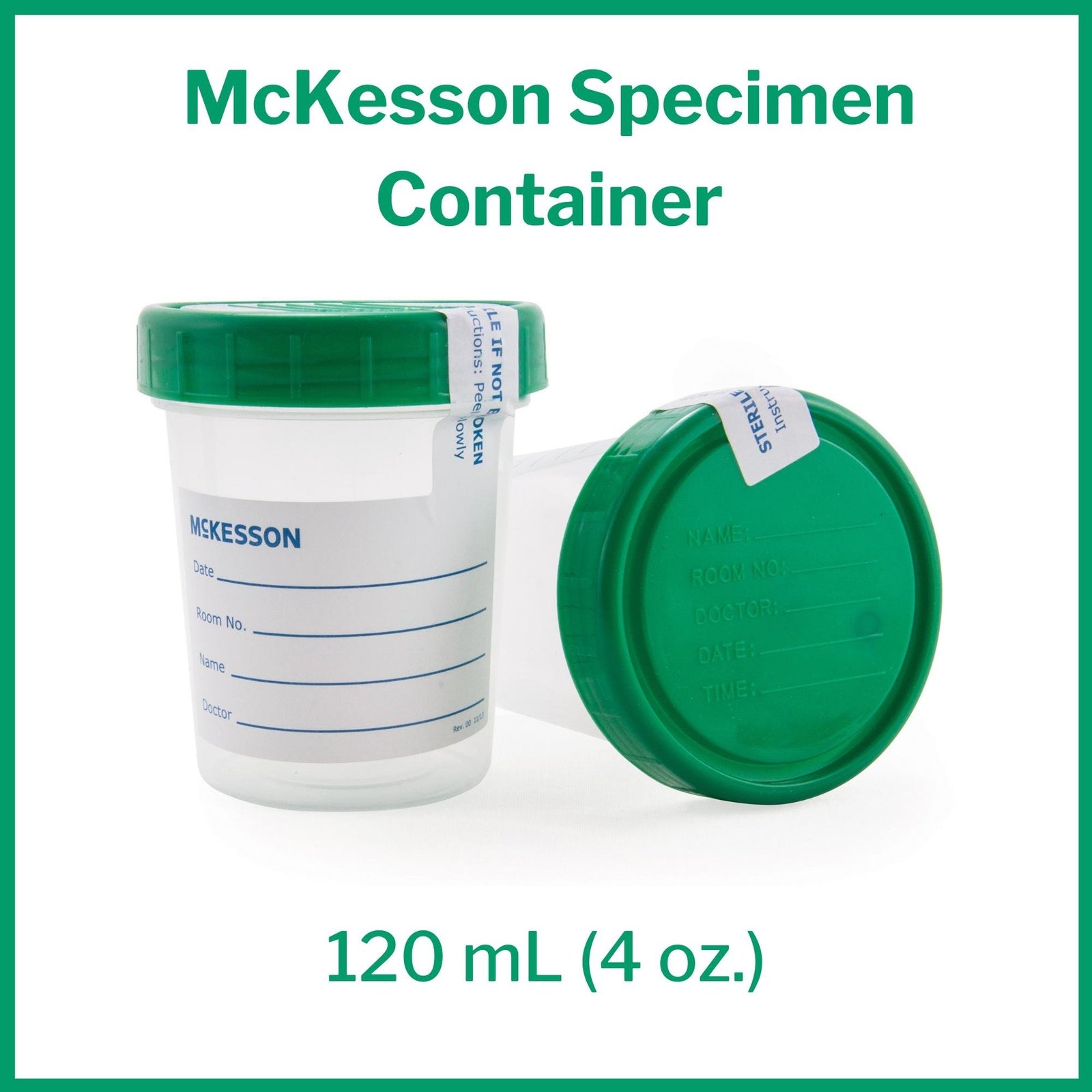 McKesson Specimen Container