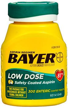 Bayer Aspirin Regimen Low Dose