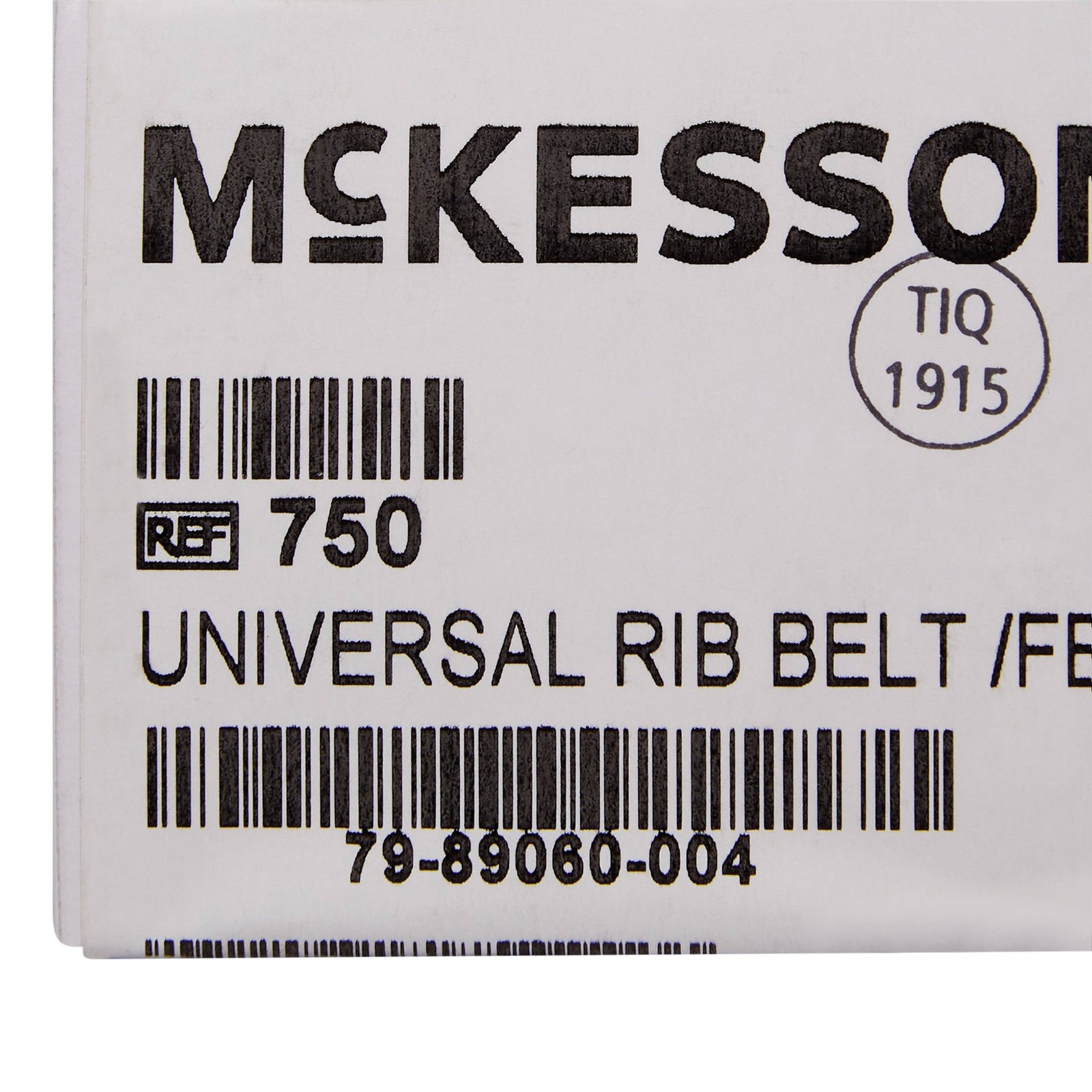 McKesson Rib Belt, One Size Fits Most