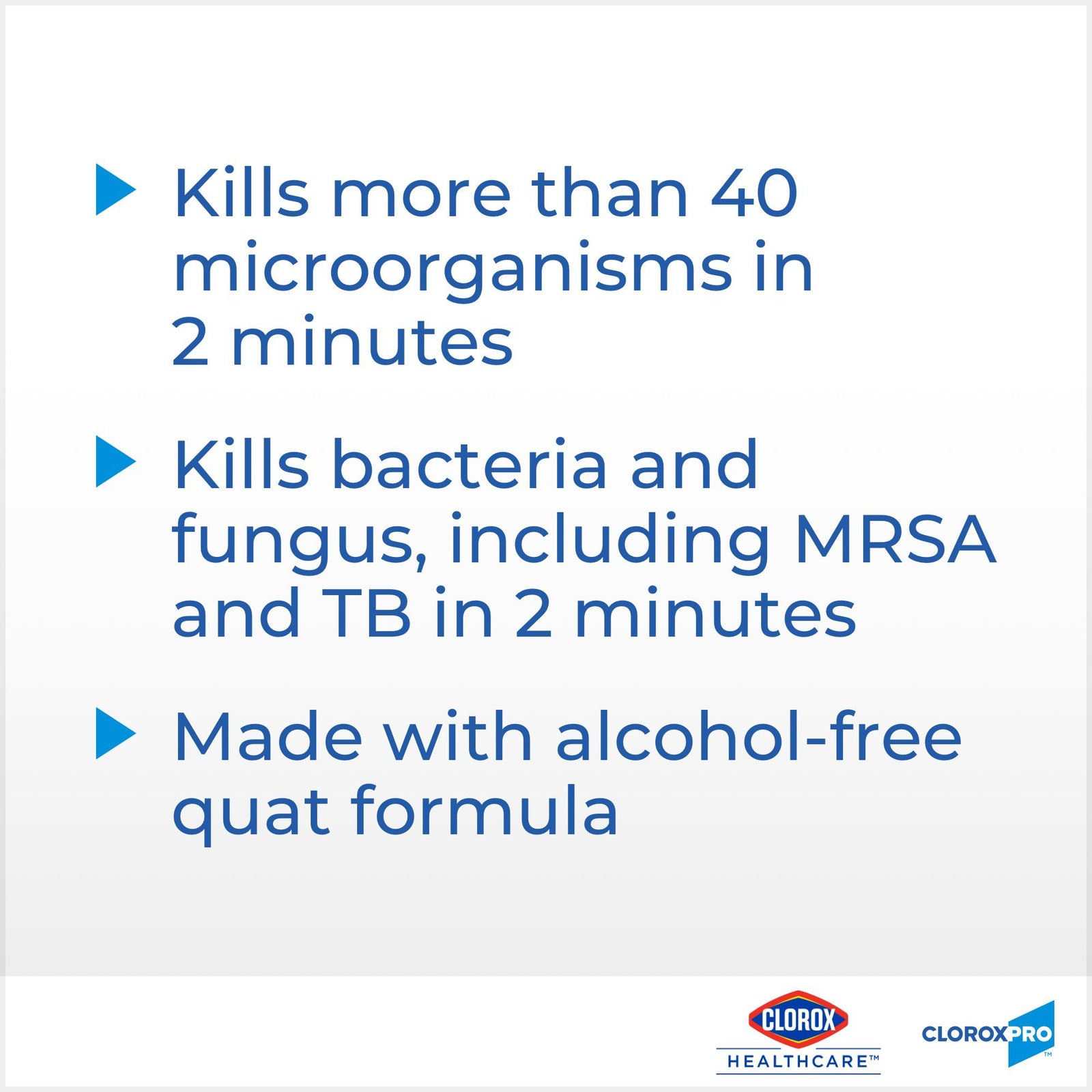 Clorox Healthcare VersaSure Alcohol-Free Cleaner Disinfectant Wipes