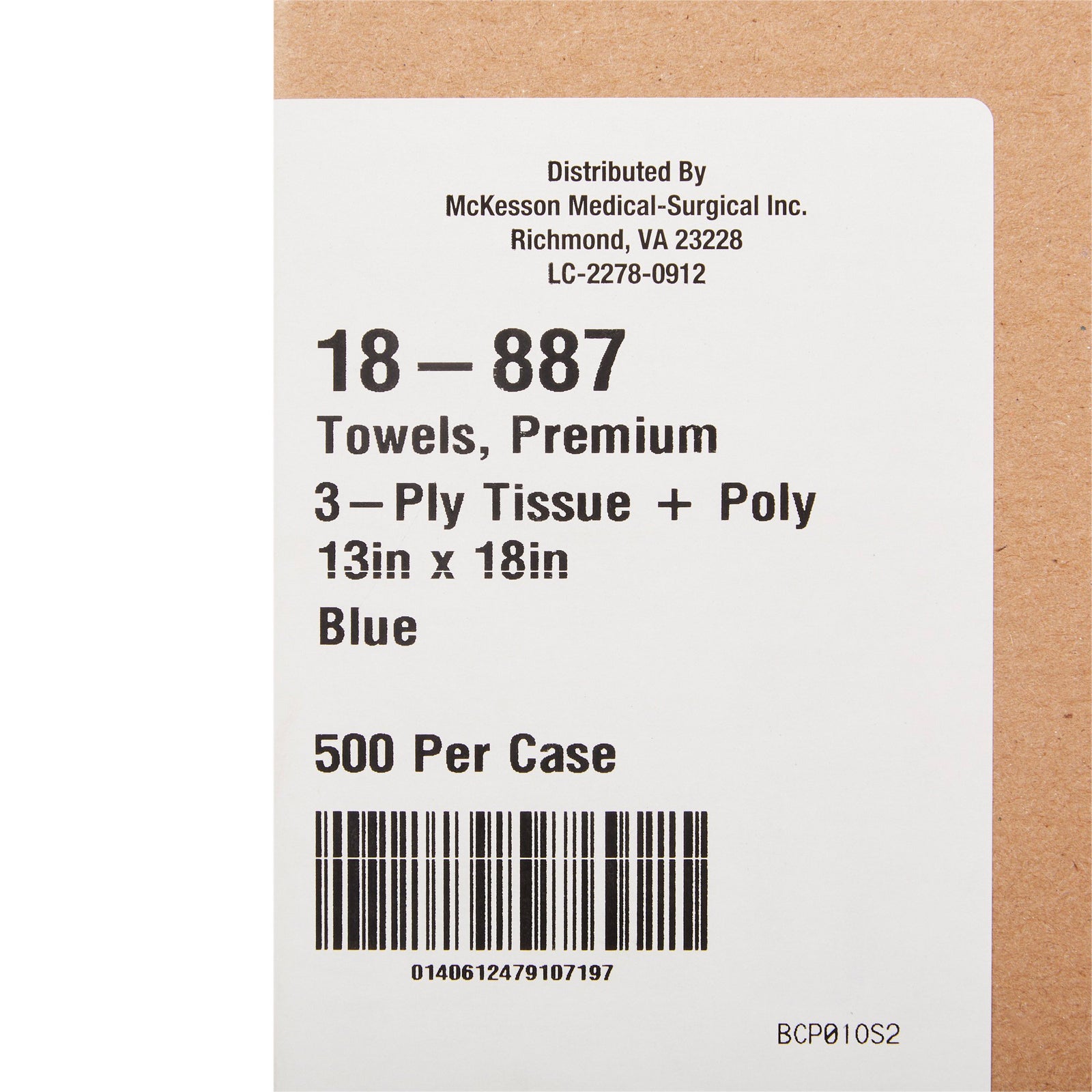 McKesson Procedure Towel