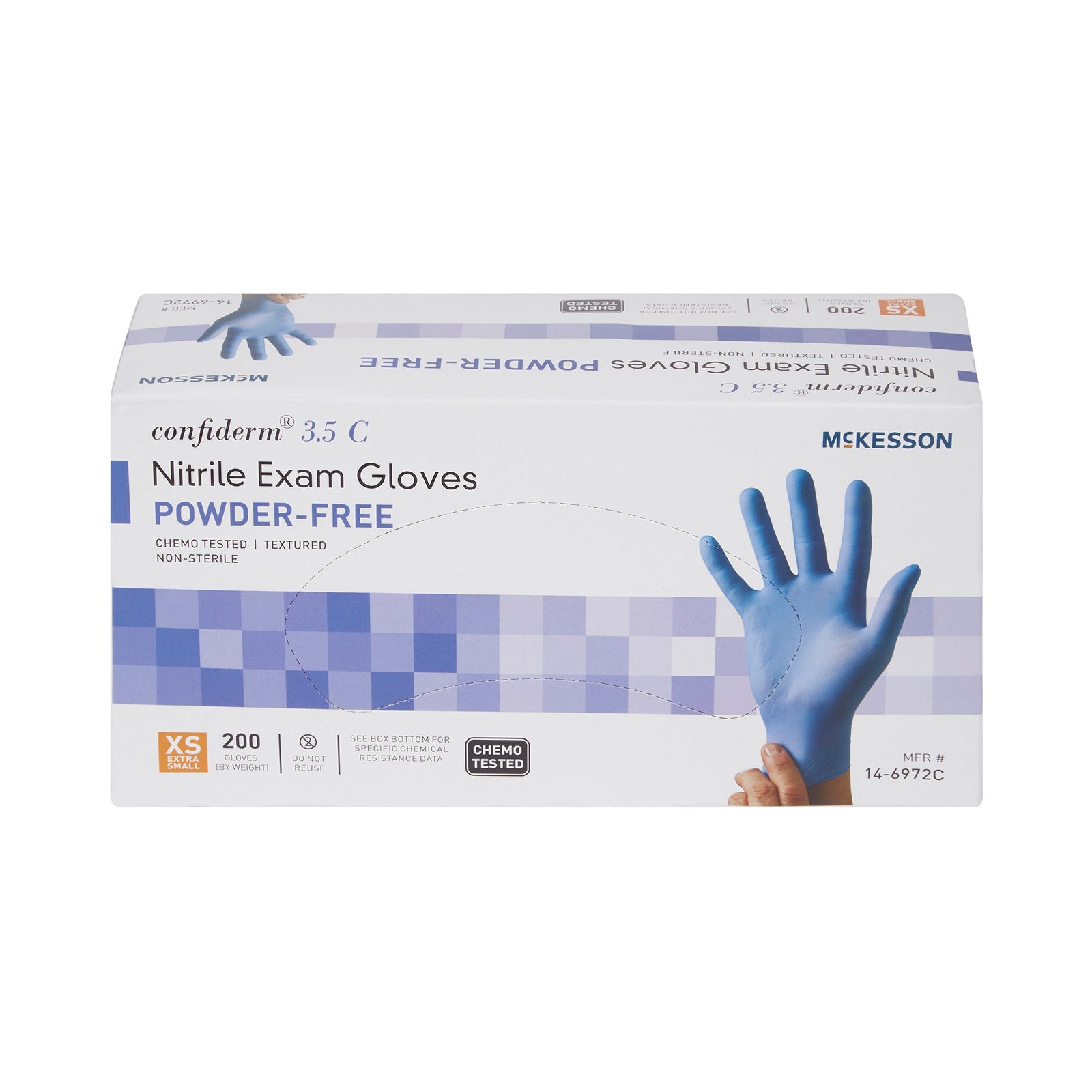 McKesson Confiderm 3.5C Nitrile Exam Glove