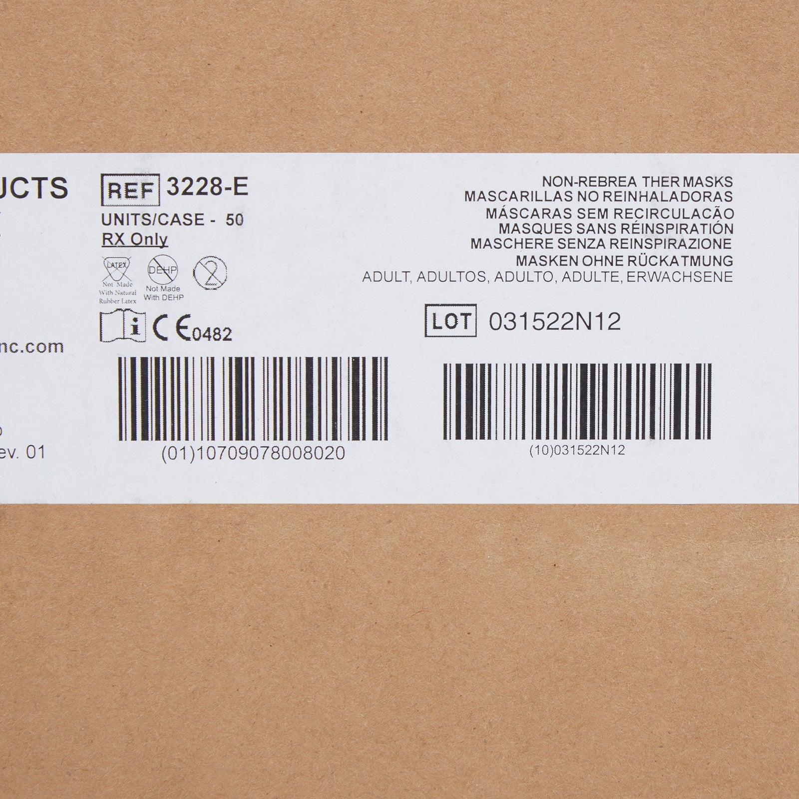 McKesson Nonrebreather Oxygen Mask