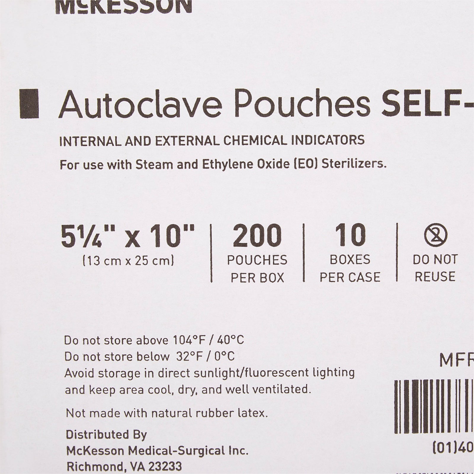 McKesson Sterilization Pouch