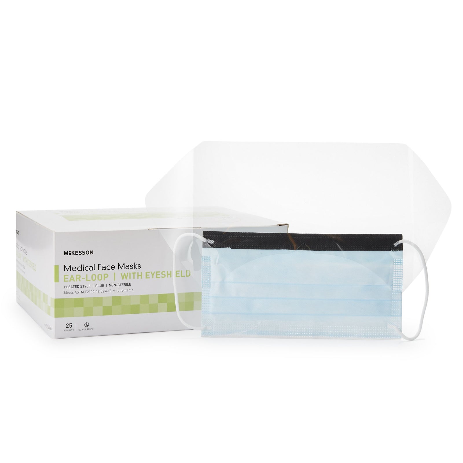 McKesson Procedure Mask With Eye Shield