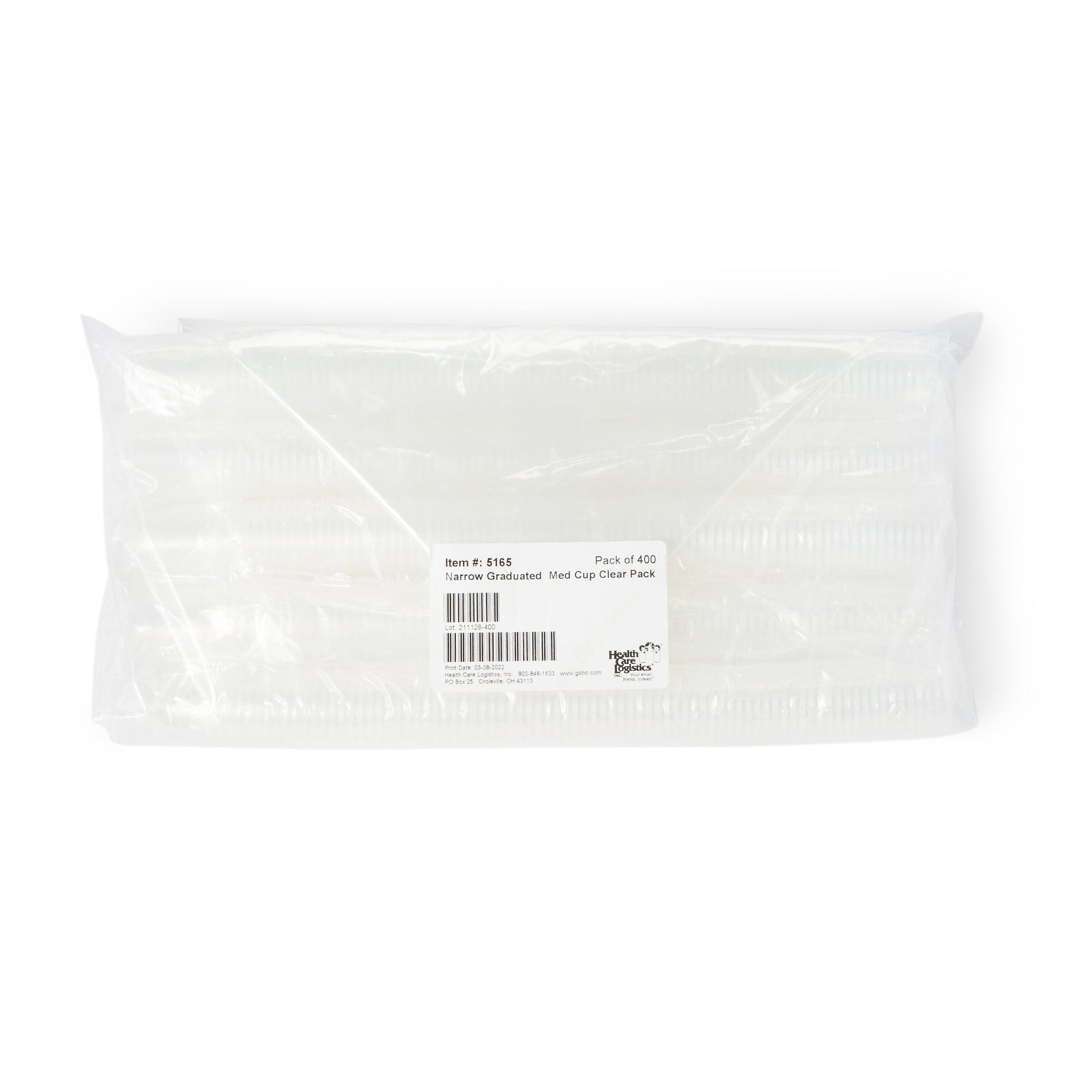 Narrow Graduated Medicine Cup