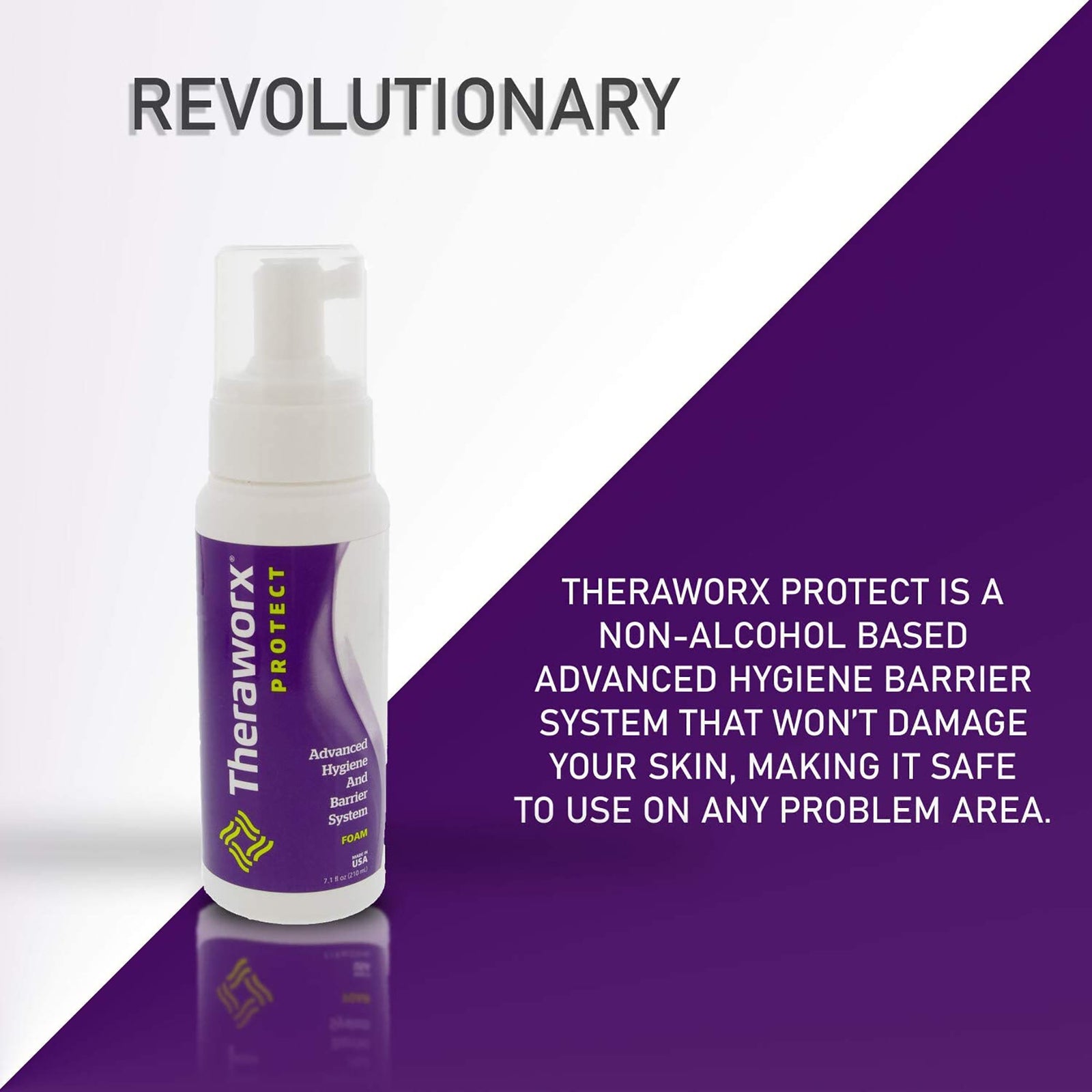 Theraworx Protect Advanced Hygiene and Barrier System Rinse-Free Cleanser