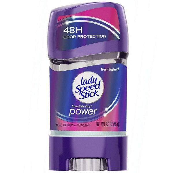 Lady Speed Stick Gel & Solid 2.3/1.4oz, Fresh/Shower Fusion Scent