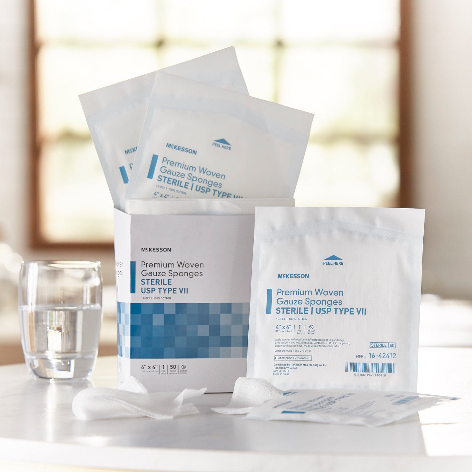 McKesson NonSterile USP Type VII Gauze Sponge