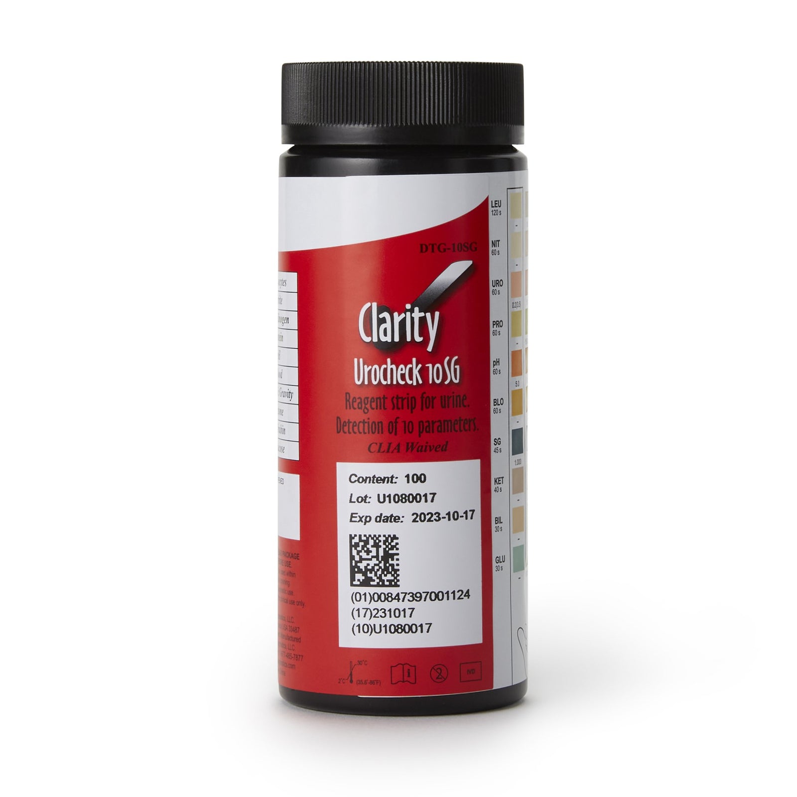 Clarity Reagent Test Strip