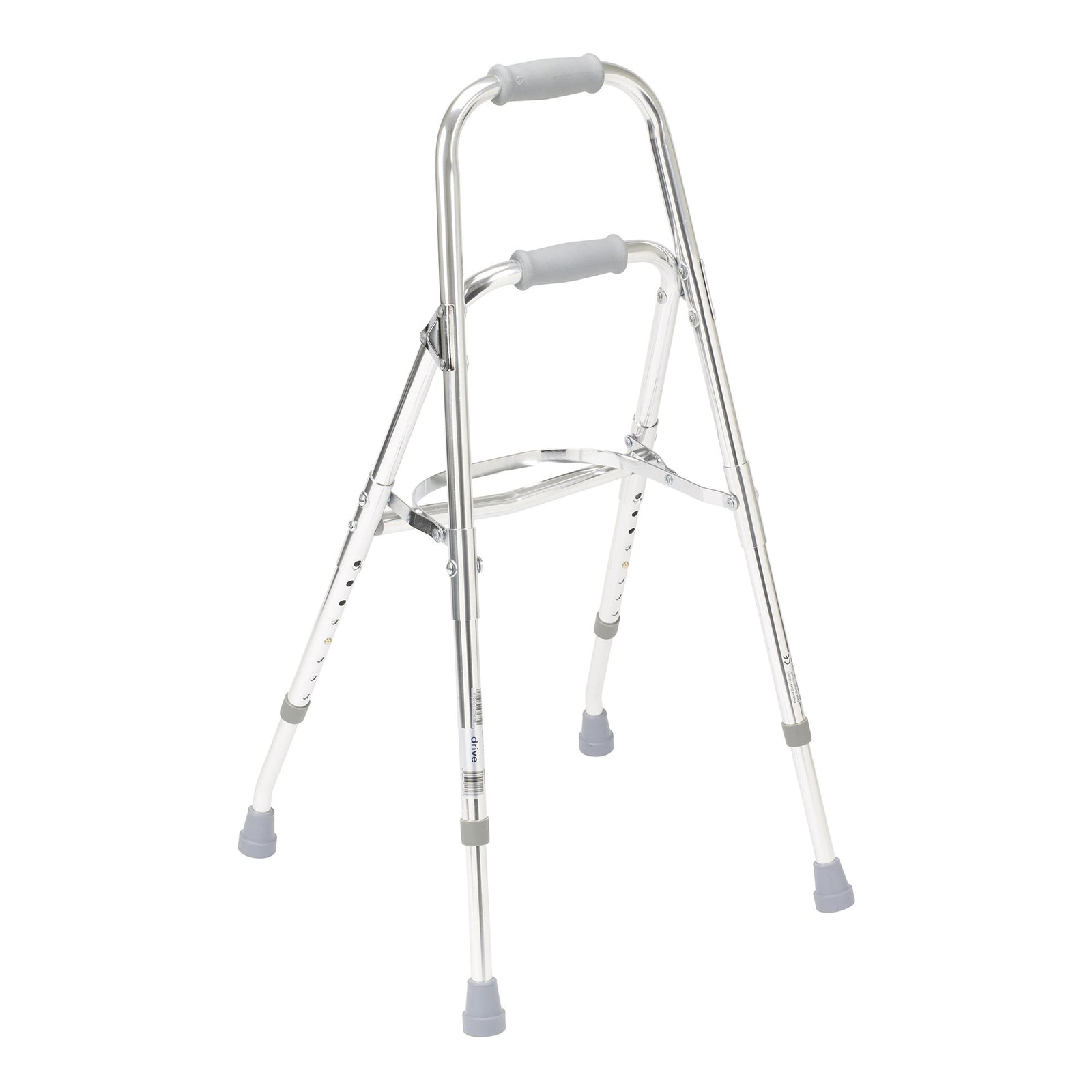drive Hemi Side Step Folding Walker Adjustable Height