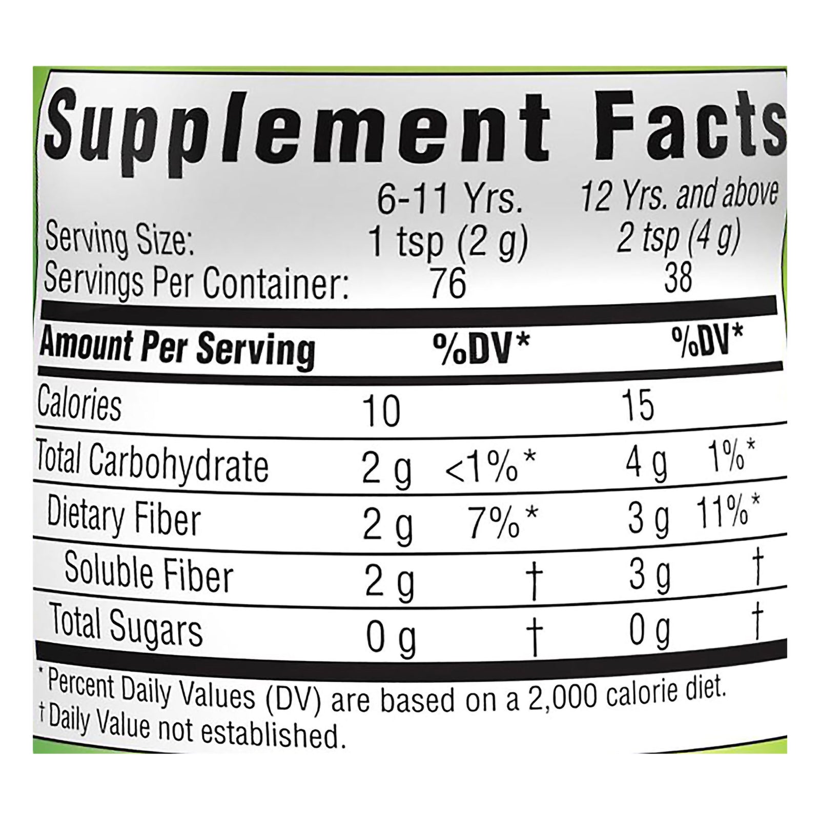 Benefiber Oral Supplement