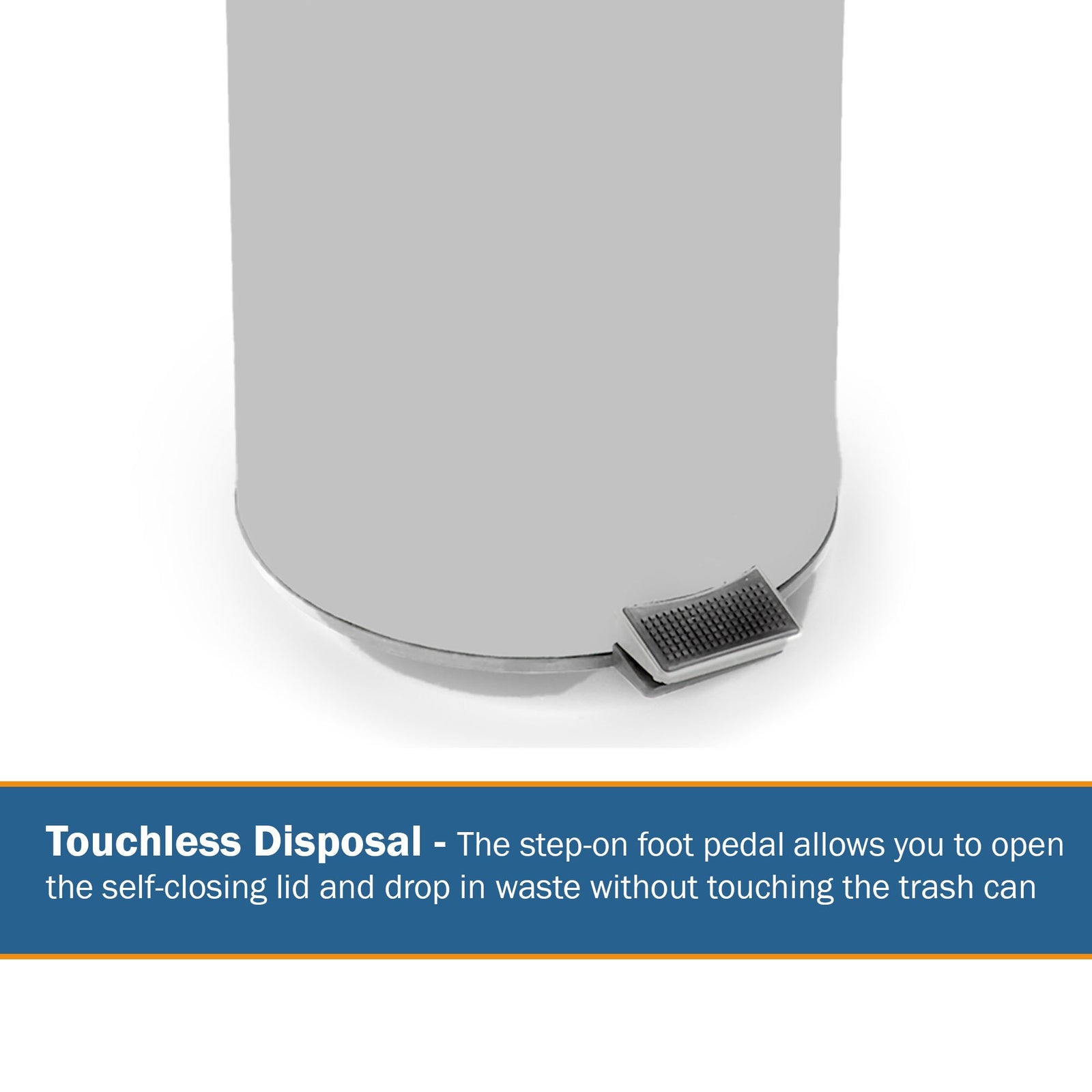 McKesson Trash Can With Plastic Liner