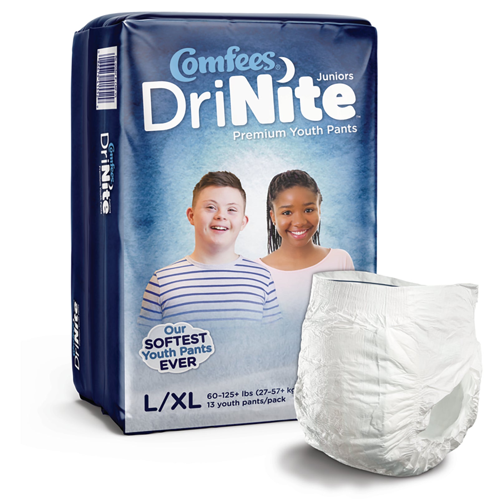 Comfees DriNite Juniors Unisex Youth Absorbent Underwear
