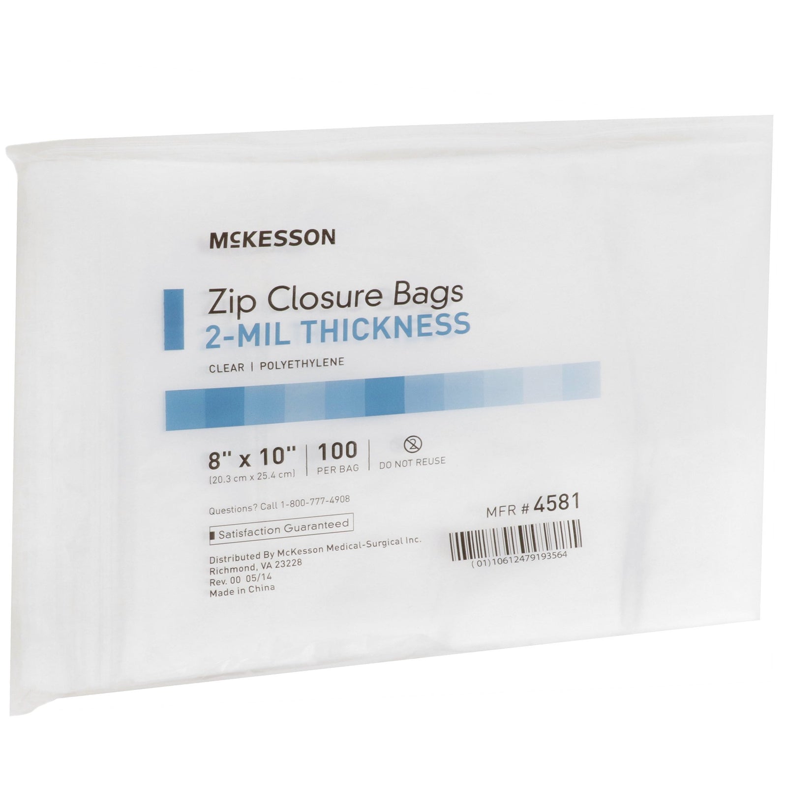 McKesson Reclosable Bag