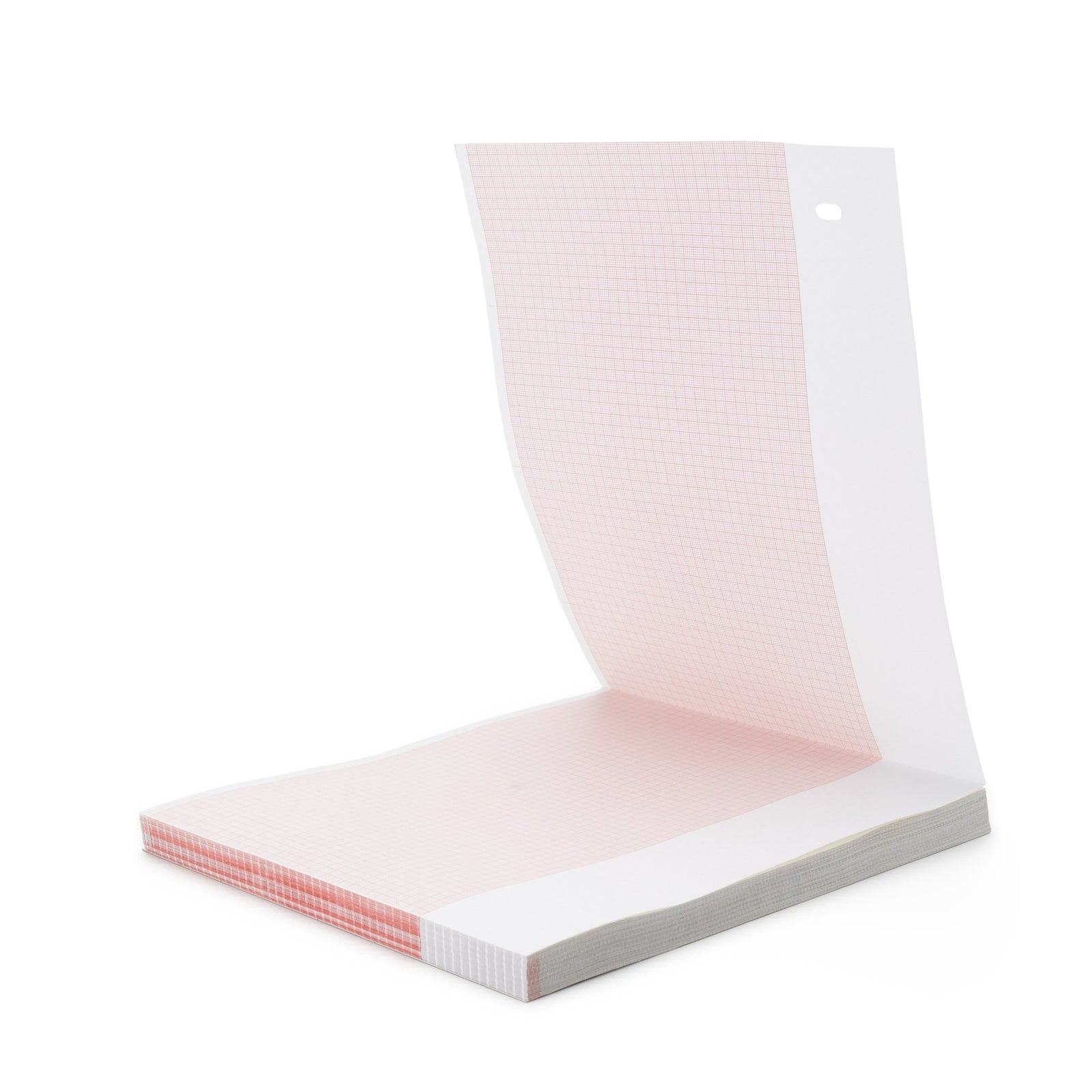 McKesson Z-Fold Thermal Diag. Rec. Paper 8.5"x 138ft Red Grid